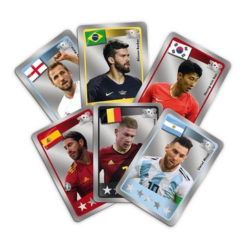 Winning Moves Spiel, Würfelspiel Top Trumps Match World Football Stars