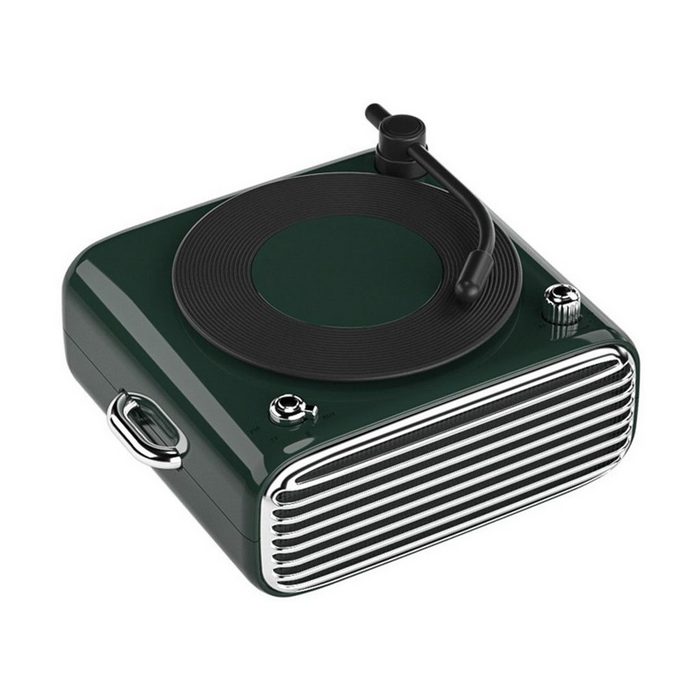 BEARSU Retro-neues Aromatherapie-Bluetooth-Audio-Atom-Vinyl Retro-Radio (Multifunktions-tragbares drahtloses Radio-Bluetooth-Audio)