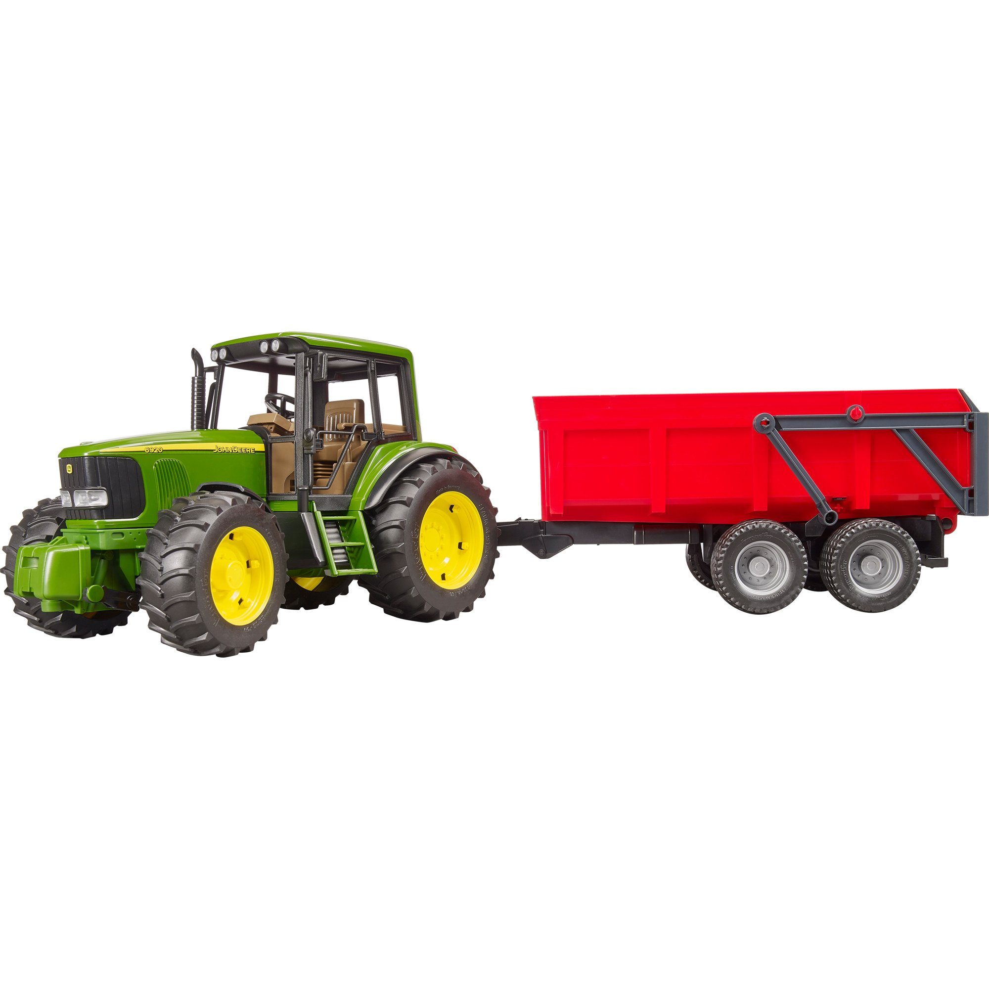 Deere 6920 John mit Wannenkippanhänger Bruder® bruder Spielzeug-Auto