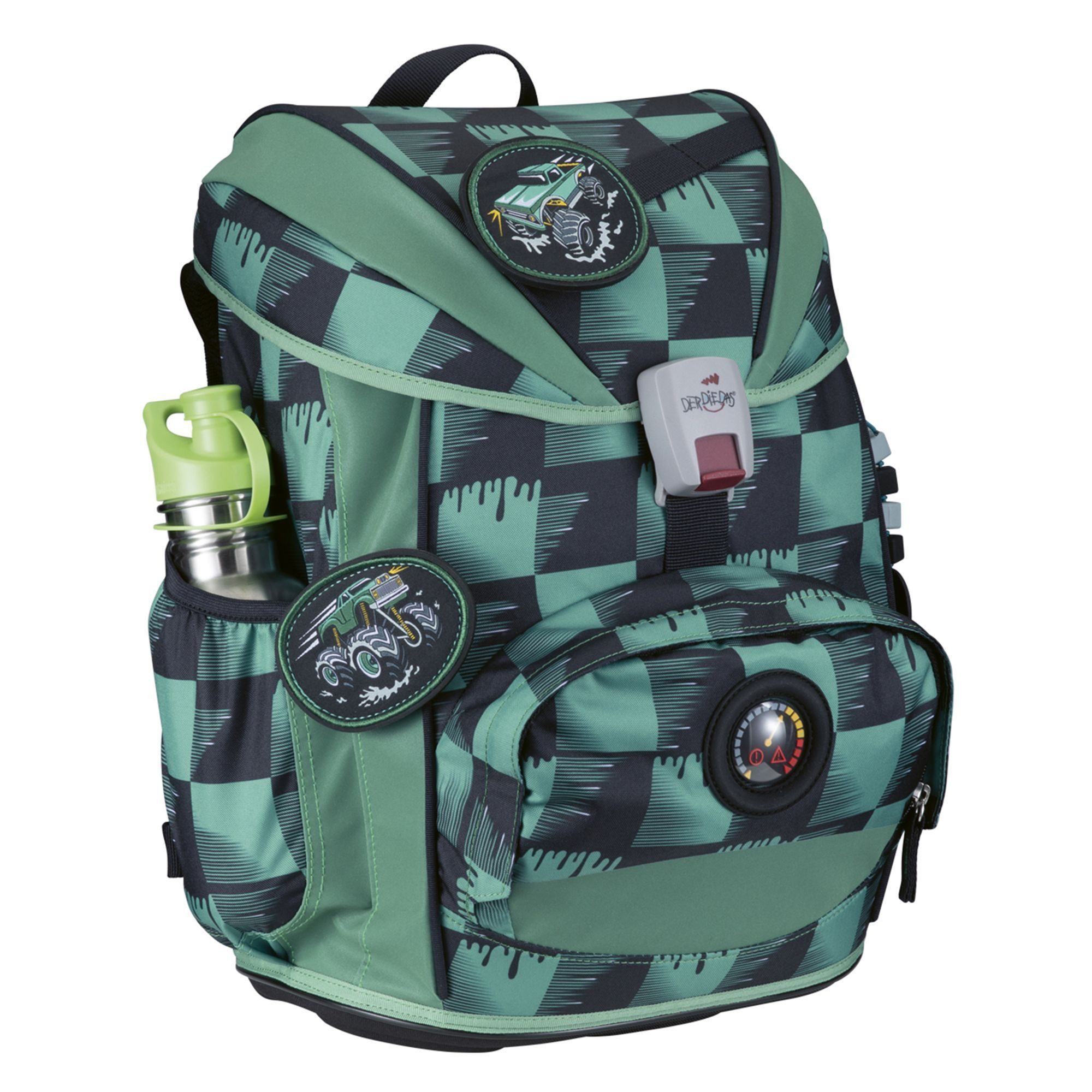 DerDieDas® Schulranzen ErgoFlex Light (5-tlg), Polyester