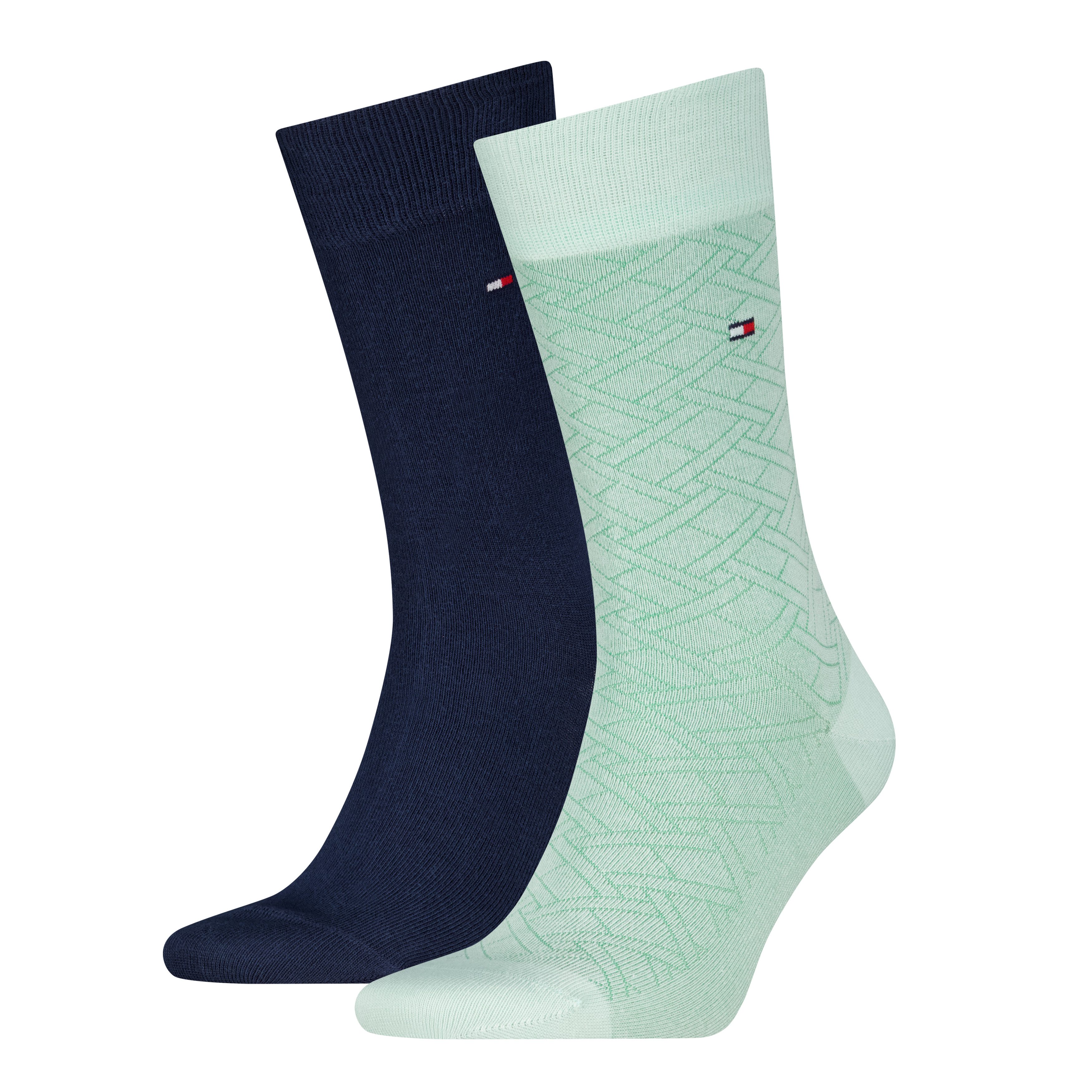 Tommy Hilfiger Socken TH MEN SOCK 2P AOP FLAG (2 Paar) günstig online kaufen