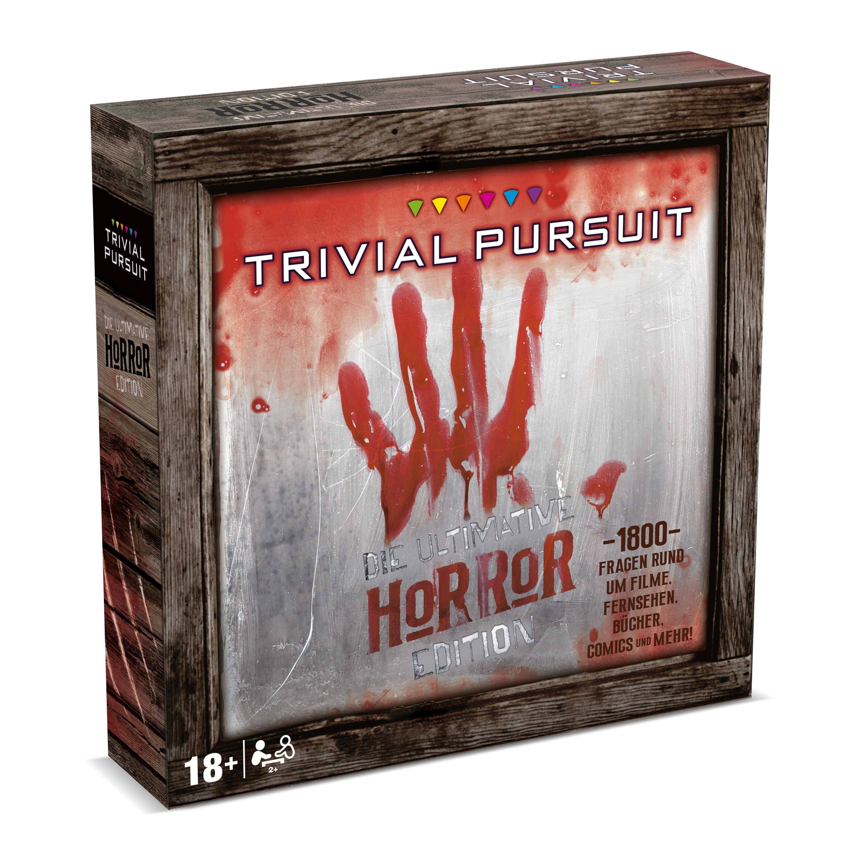 Winning Moves Spiel Тривиальное преследование - Horror XL, Wissenspiel