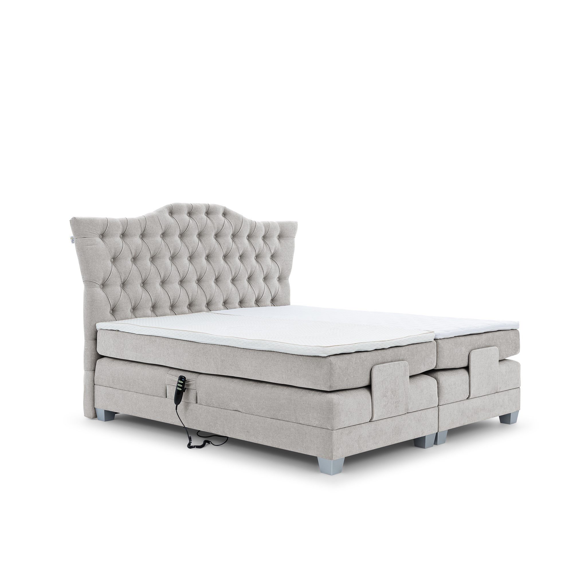 Fun Möbel Boxspringbett Schlafzimmerbett FAUSTO Elektrisch günstig online kaufen