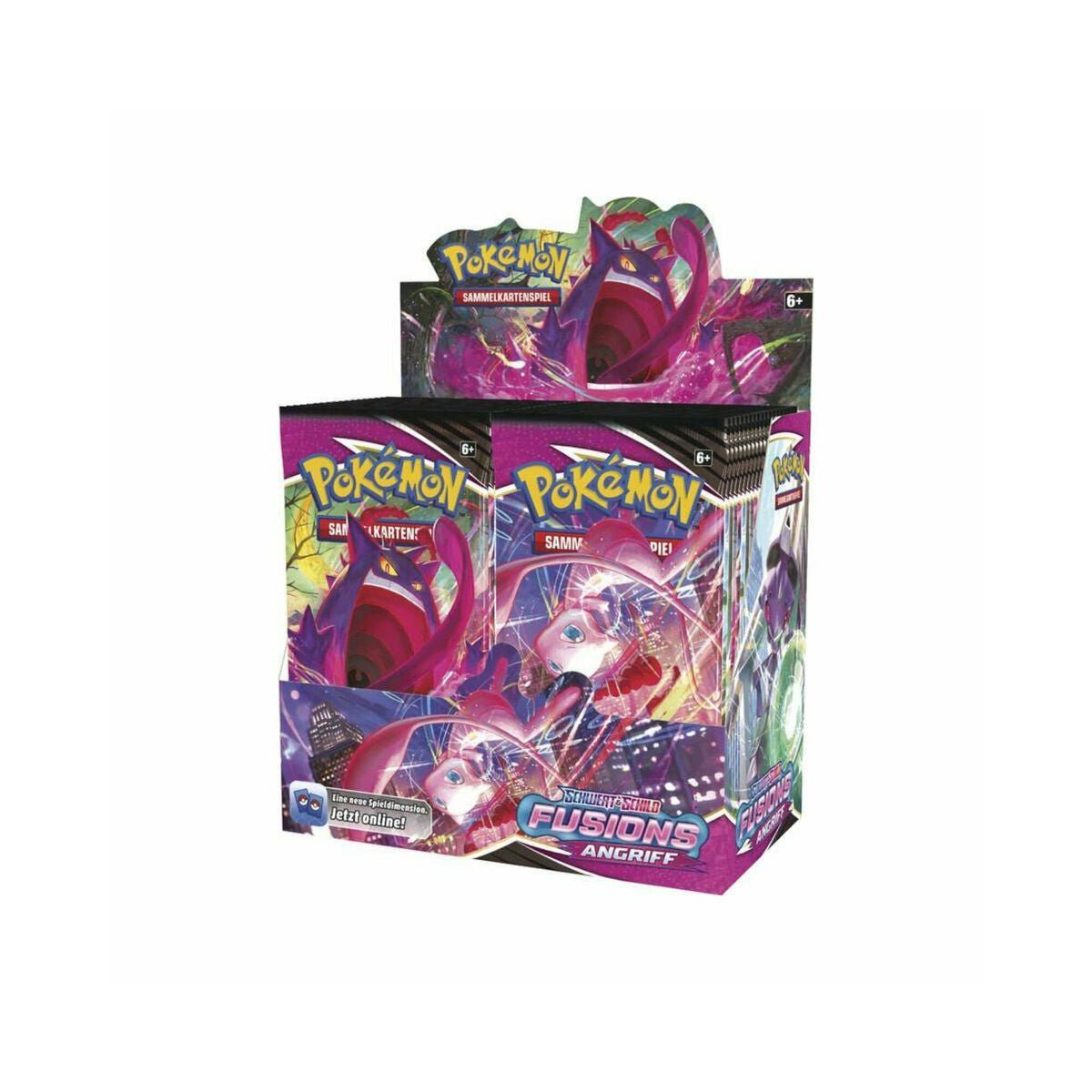 The Pokémon Company International Sammelkarte Schwert & Schild - Fusionsangriff 36er Display DE