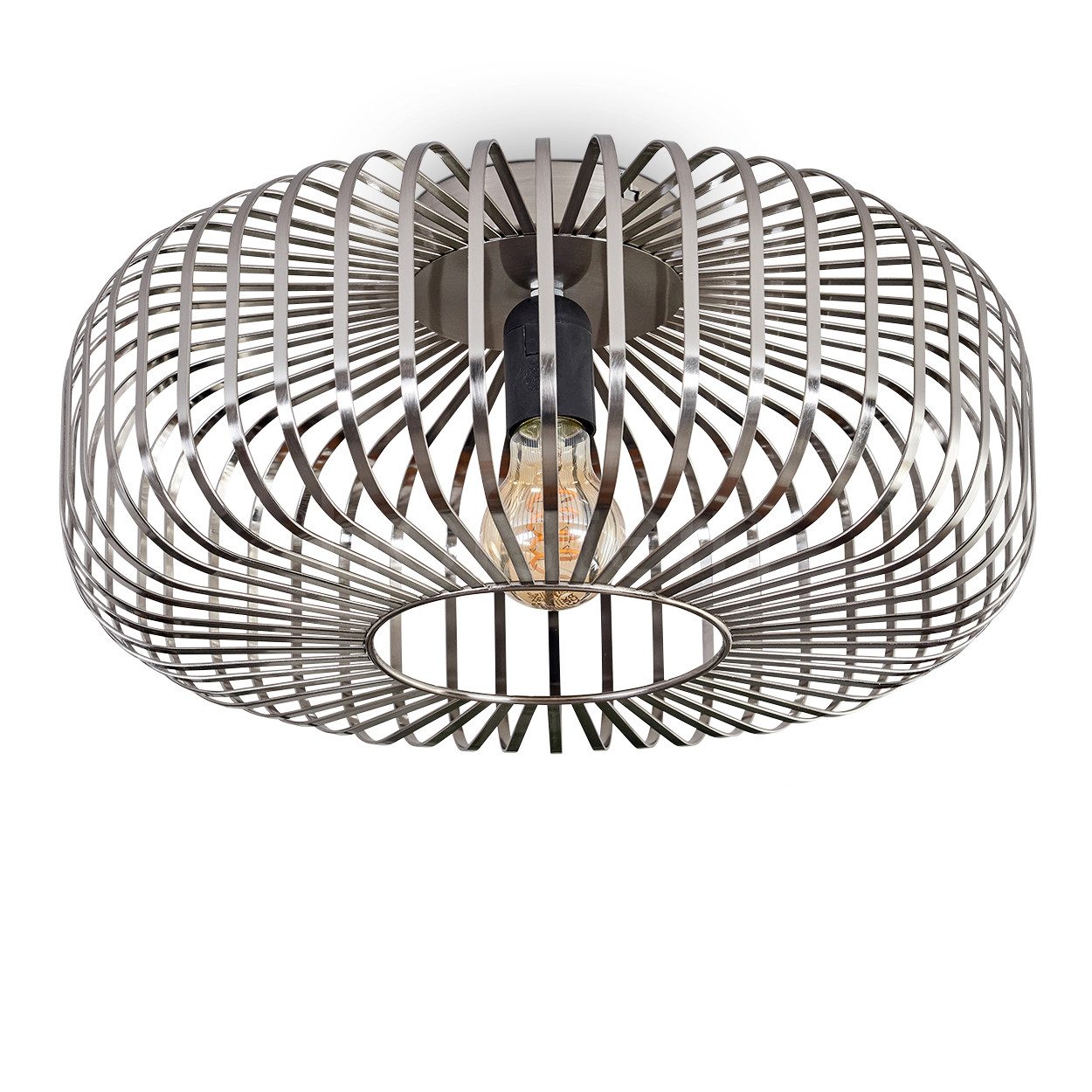hofstein Deckenleuchte moderne Deckenlampe aus Metall günstig online kaufen