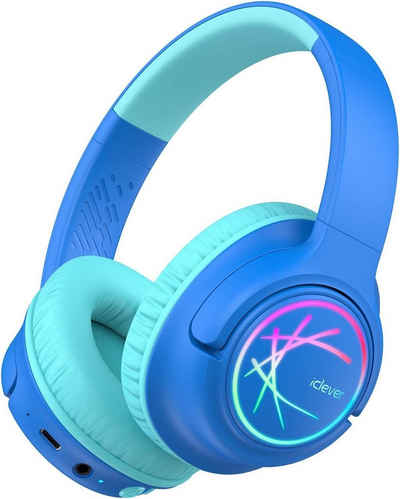 iclever BTH18 Over-Ear-Kopfhörer (Bluetooth, 74/85/94dB Lautstärkebegrenzung, 43 Stunden Spielzeit, Bluetooth5.3)