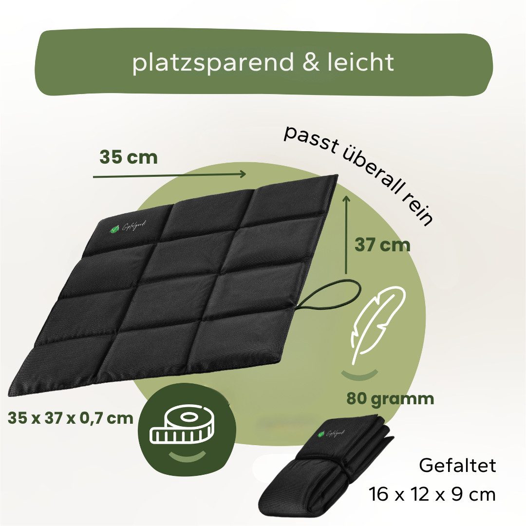 Gipfelgaudi Thermositzkissen Outdoor Sitzkissen faltbar inkl. günstig online kaufen