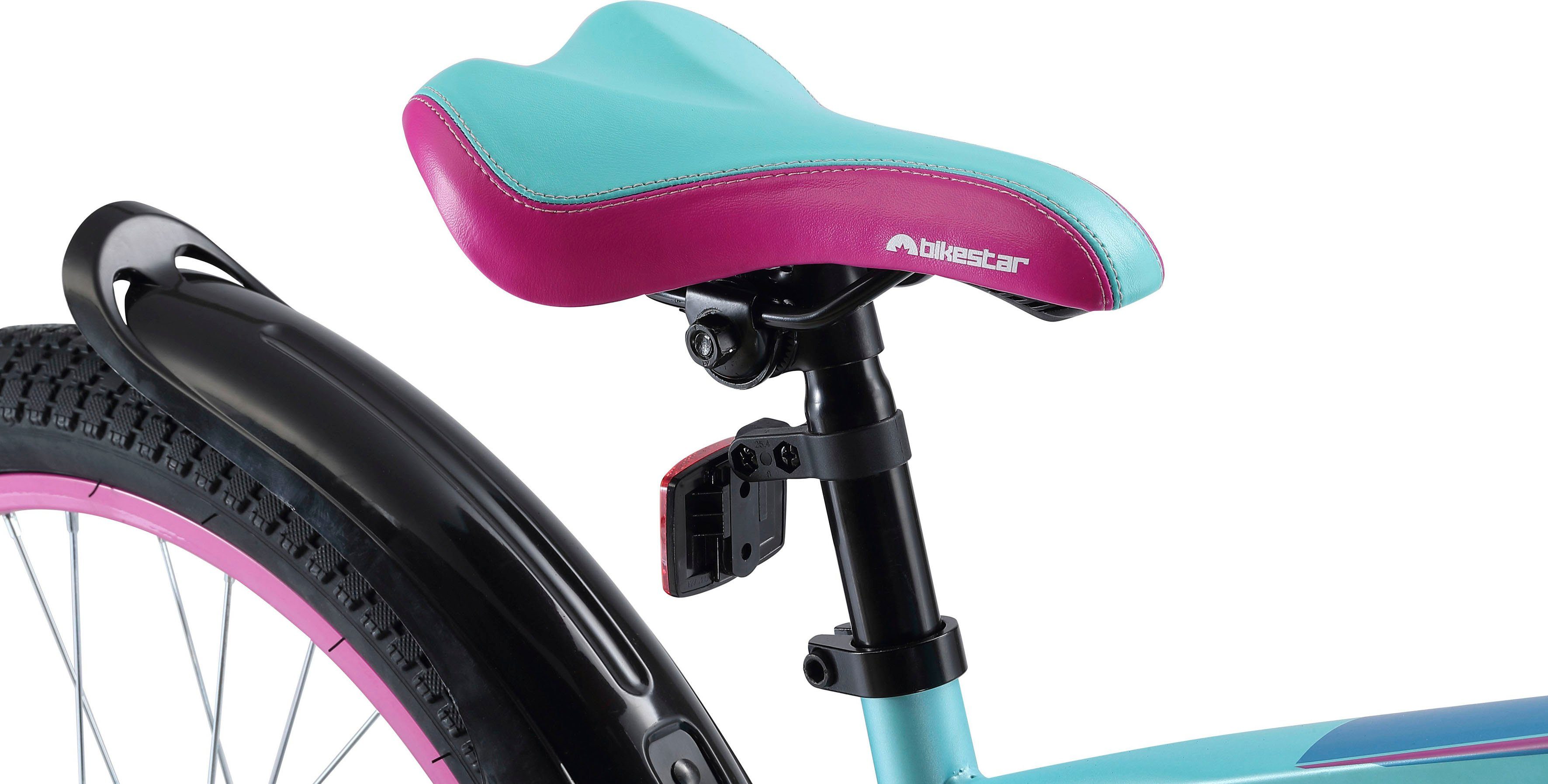Bikestar Jugendfahrrad Urban Jungle, 1 Gang, für Damen