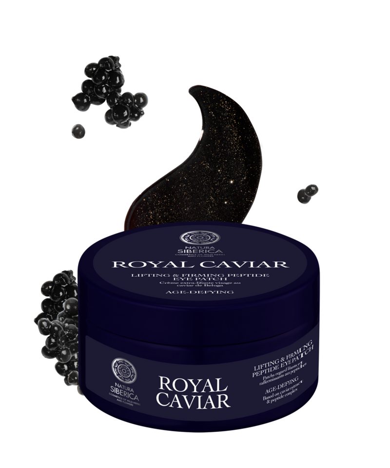 Natura Siberica Augenpatches Royal Caviar Lifting & Firming Peptide Eye Patches, 60 pcs, 60-tlg.