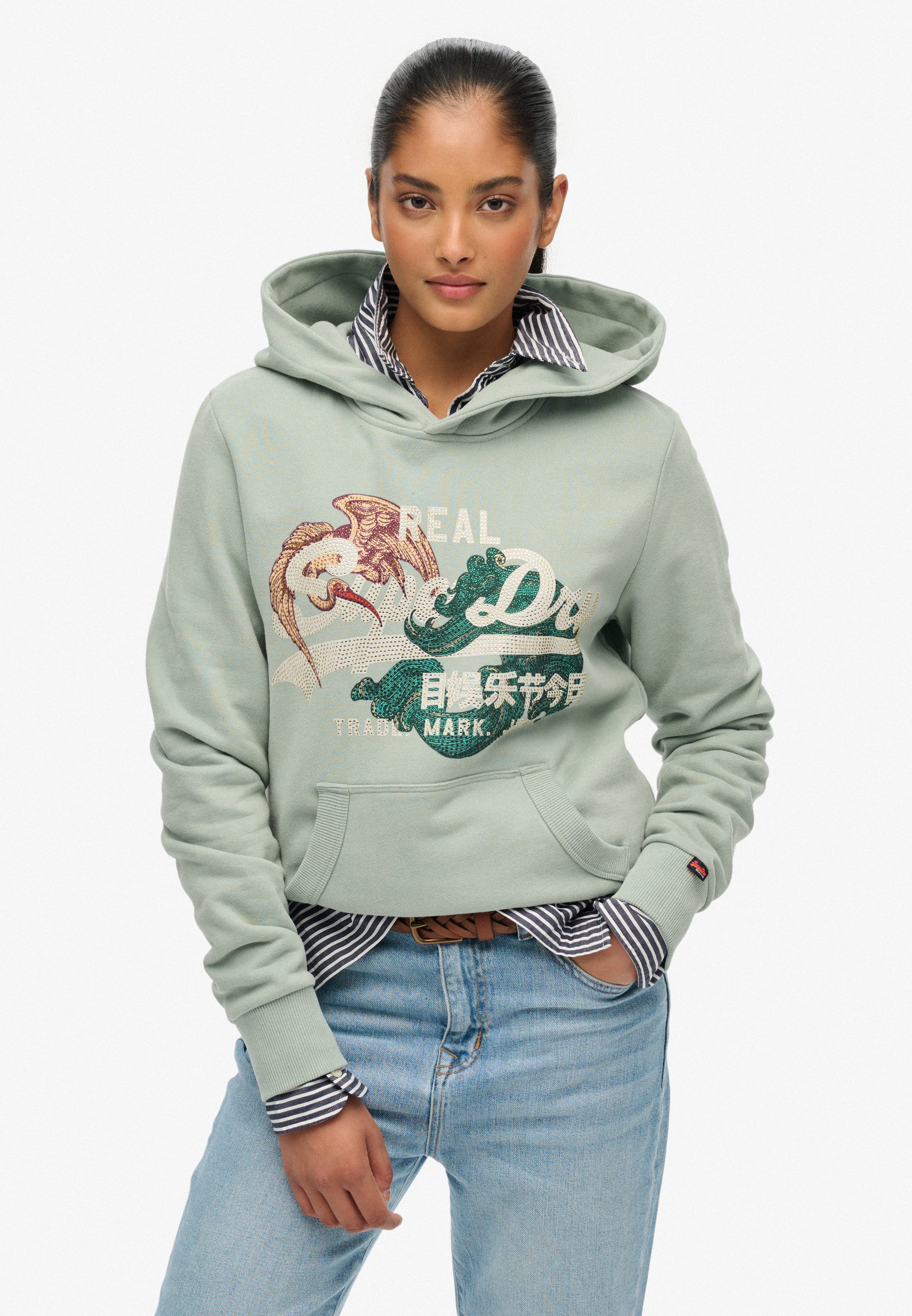 Superdry Kapuzensweatshirt günstig online kaufen
