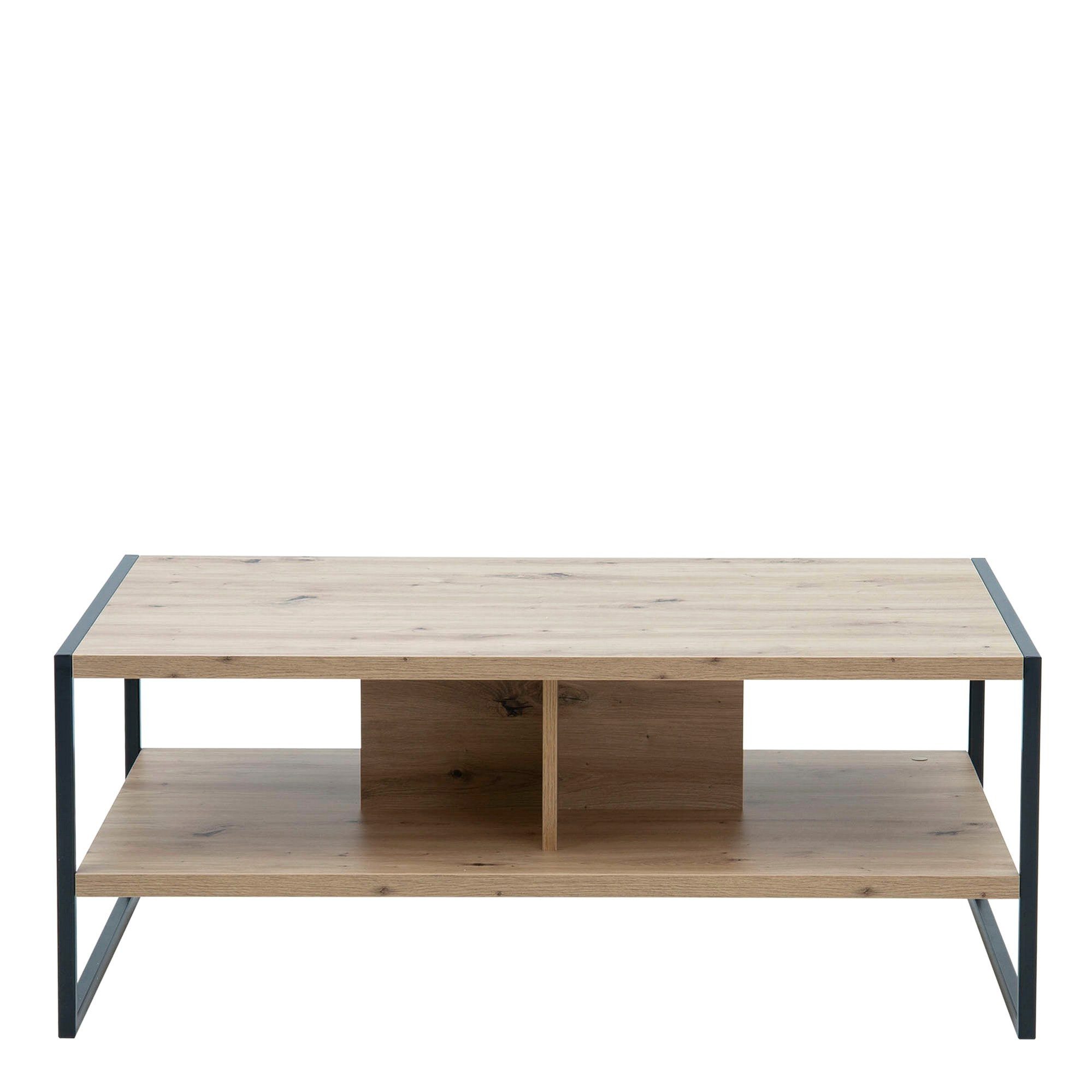 Empinio24 Couchtisch Serra, Eiche bianco Dekor, Breite 110 cm