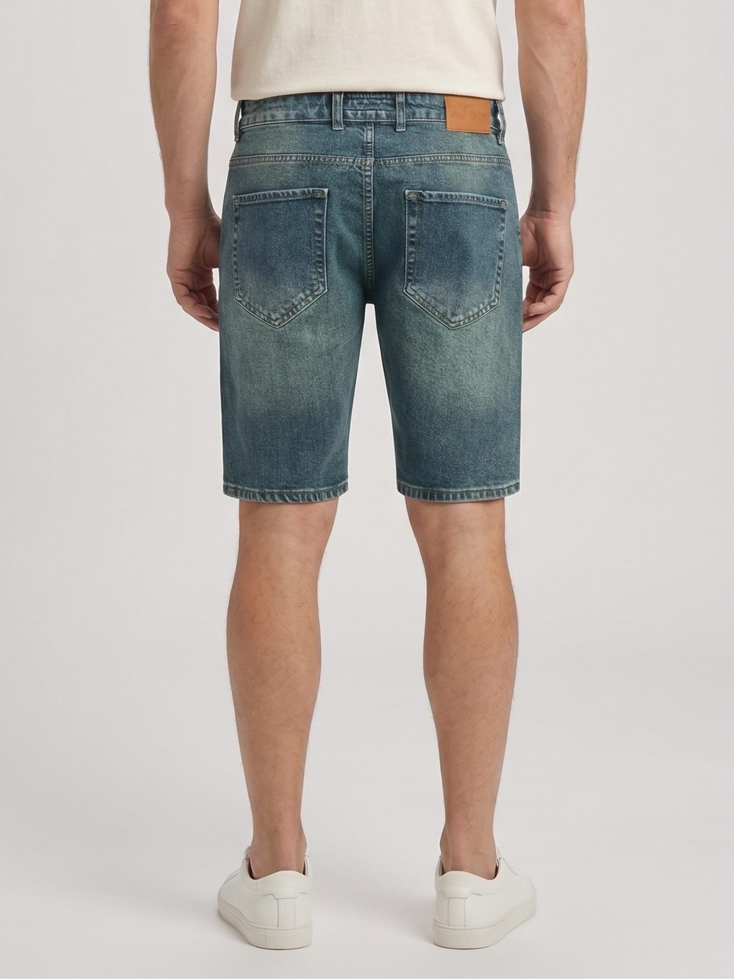 Rock Creek Jeansshorts Rock Creek Herren Stretch Kurze Hose Denim RC-2448 5-Pocket-Style – Bild 3 von 5