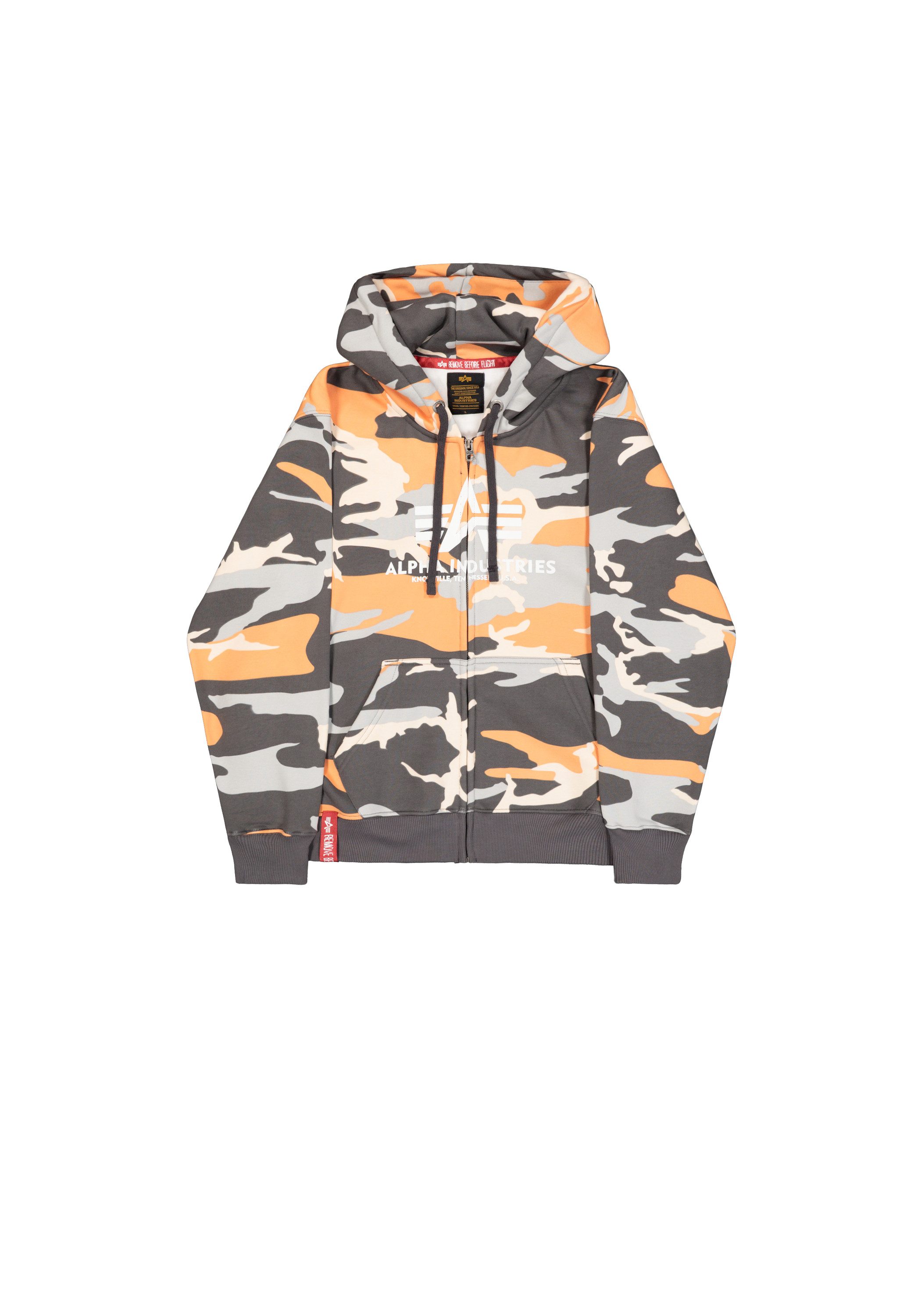 Alpha Industries Hoodie Basic Zip Hoodie BL Camo PP günstig online kaufen