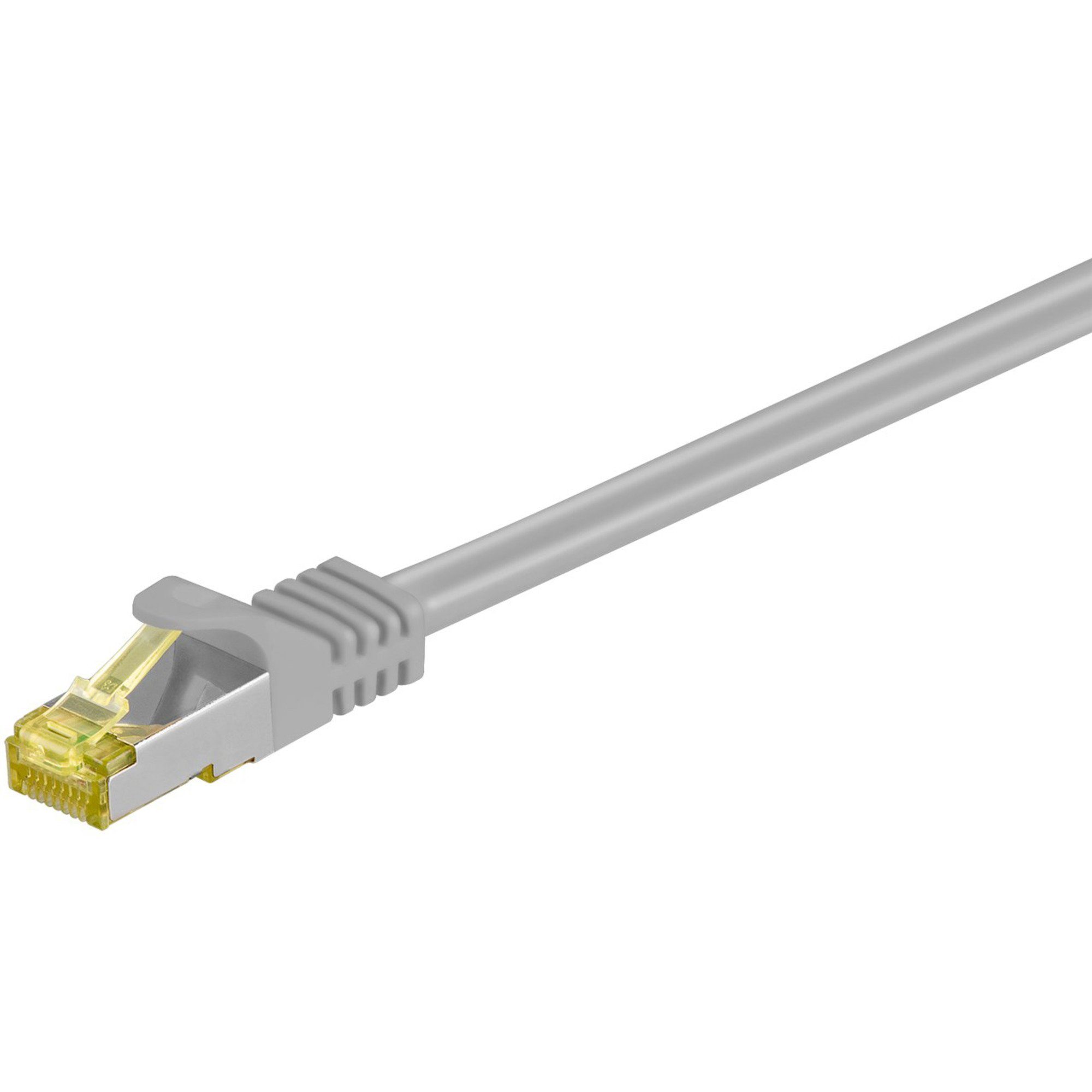 Goobay goobay RJ-45 Patchkabel Cat 6.a S/FTP (PiMF), mit LAN-Kabel