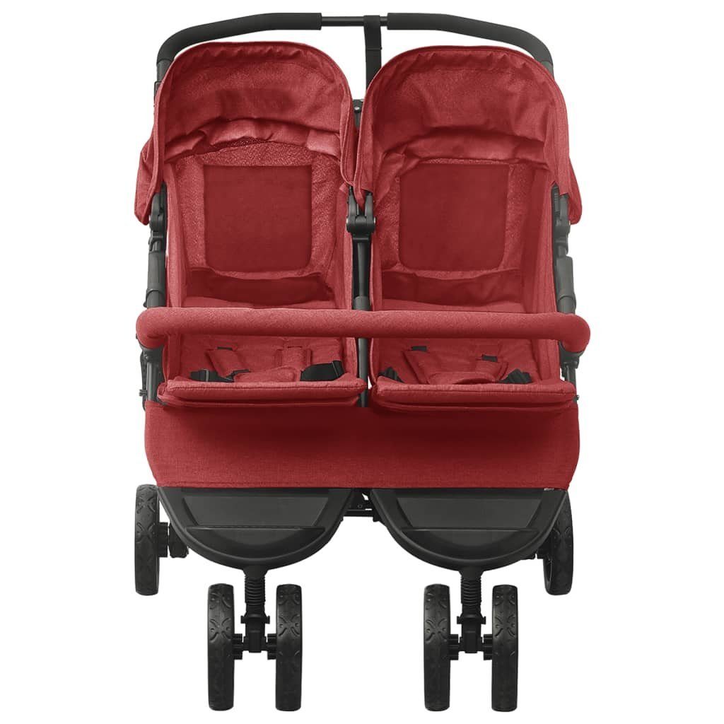 vidaXL Kinder-Buggy Коляски Rot Stahl