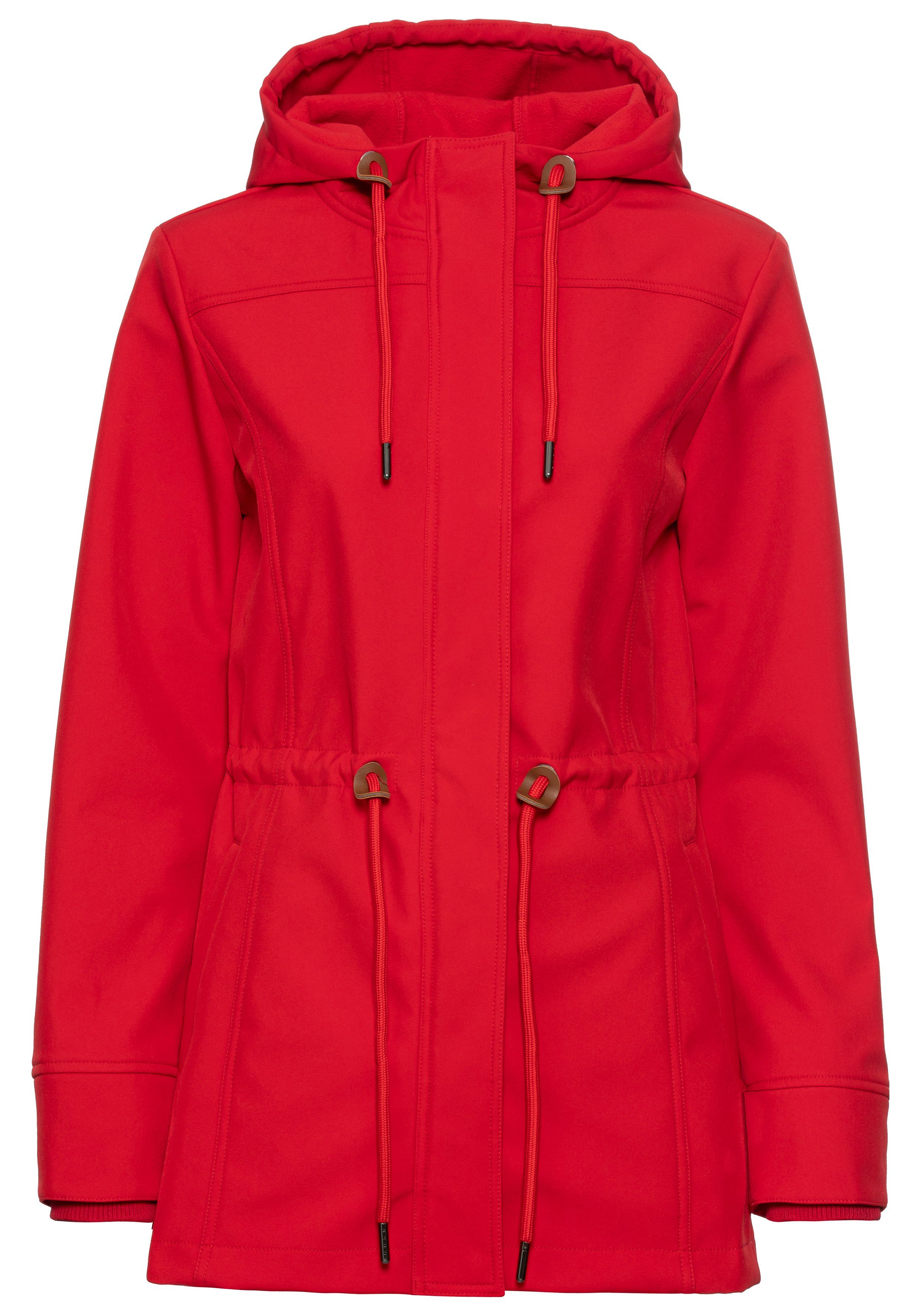 vivance active Softshelljacke mit Kordelzug an günstig online kaufen