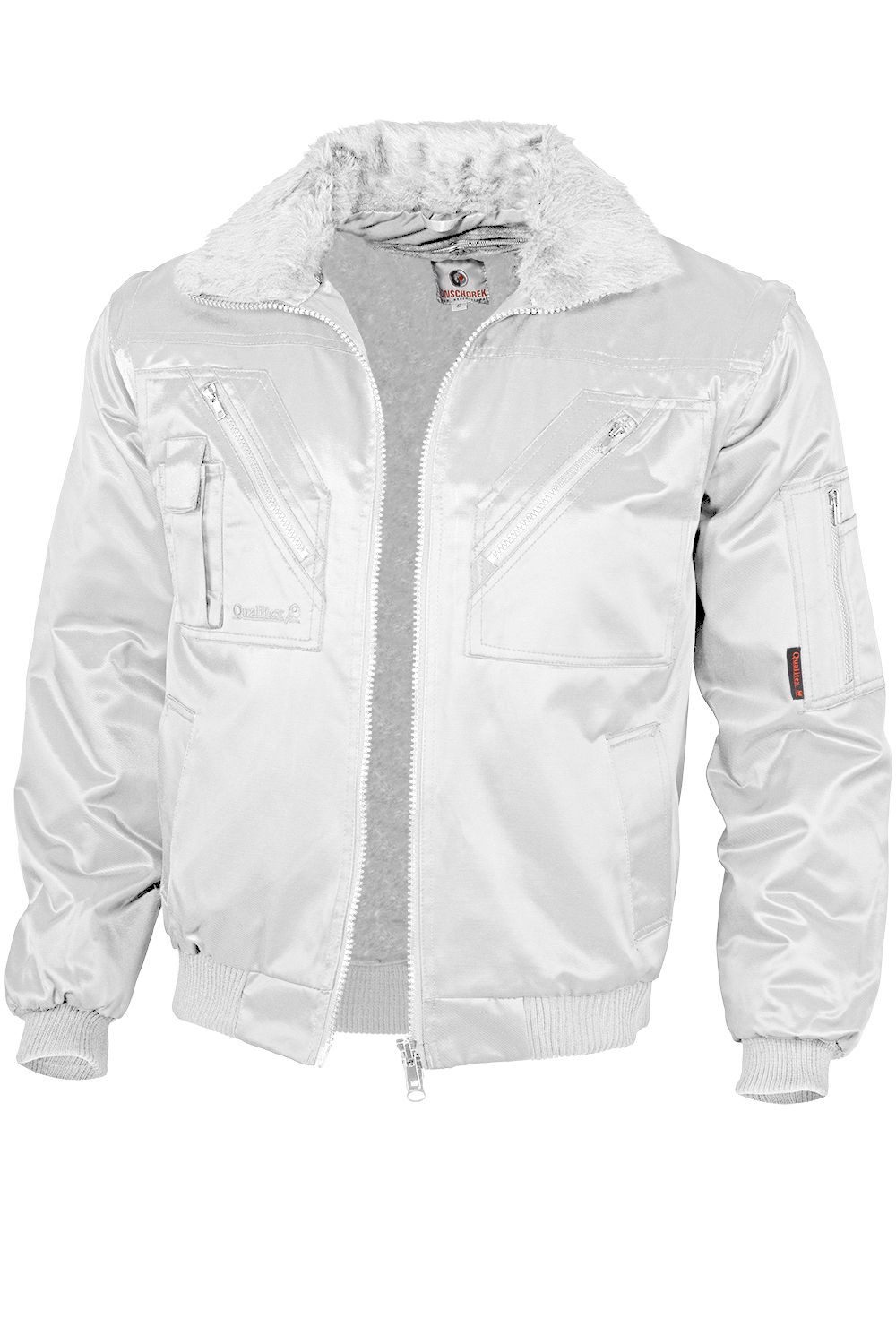 Qualitex Workwear Pilotenjacke klassische 4-in-1 Arbeitsjacke günstig online kaufen