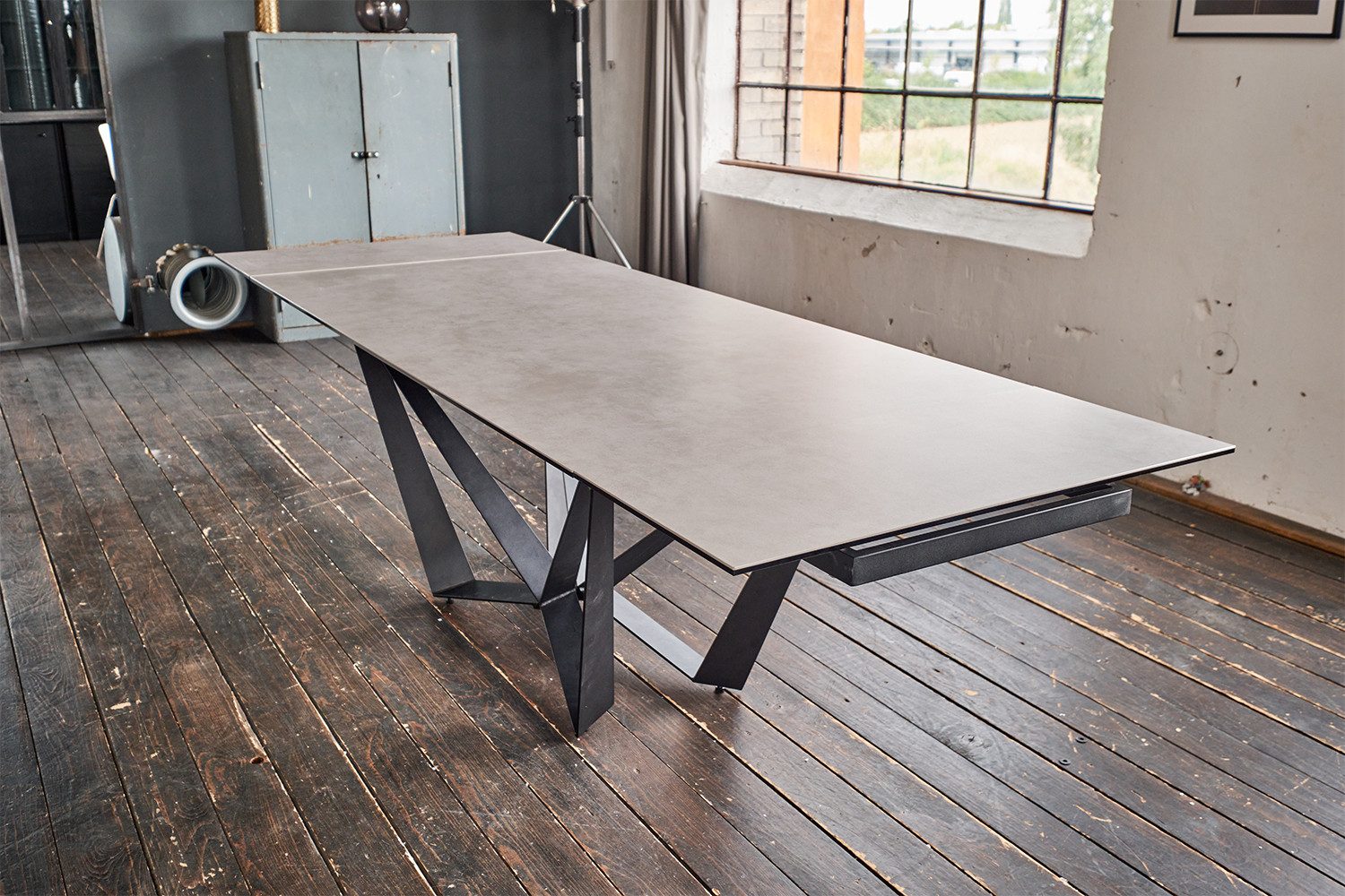 KAWOLA Esstisch ISTAR, Ausziehtisch Keramik 180/260 x 90 cm