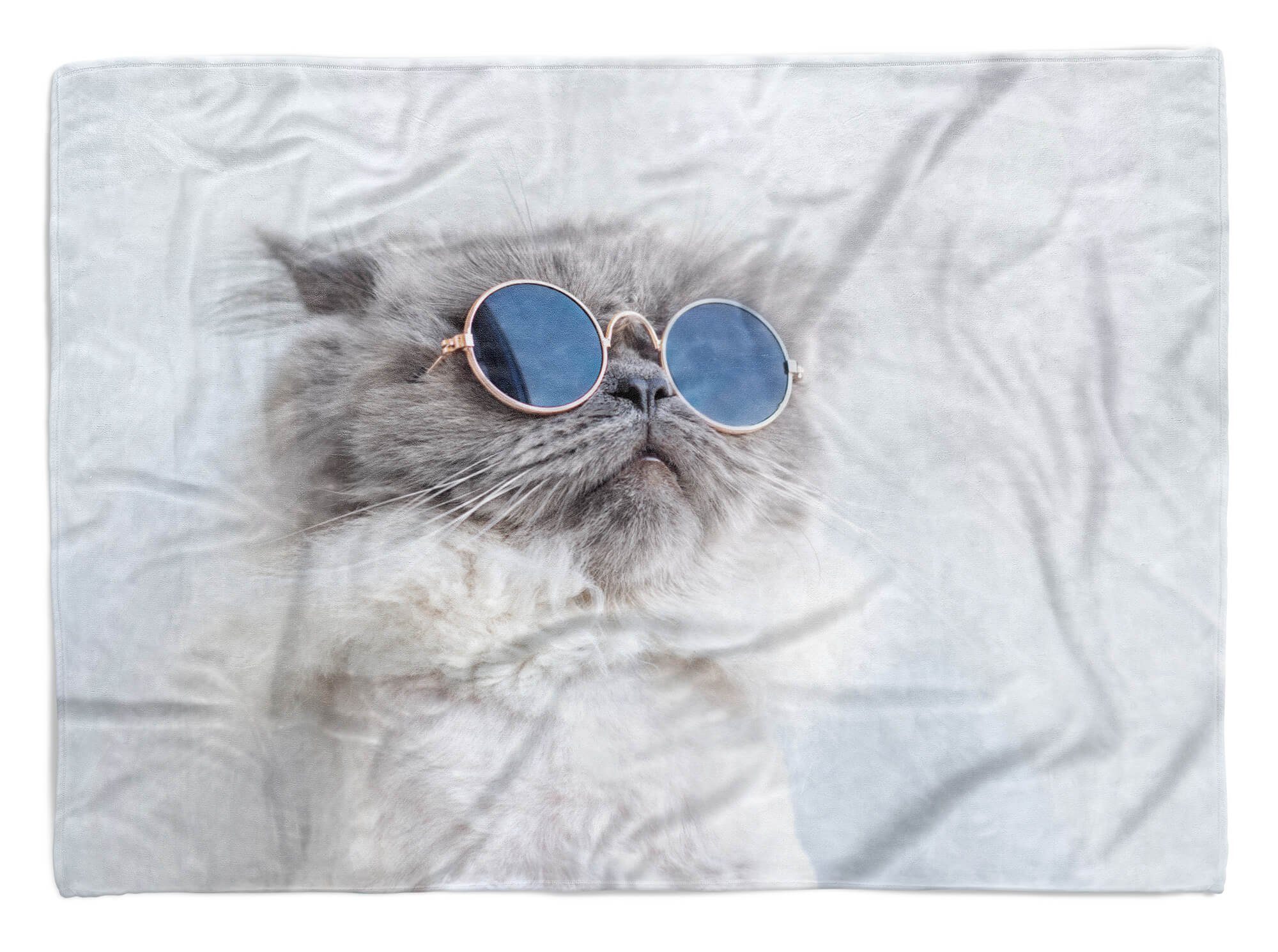 Sinus Art Handtücher Handtuch Strandhandtuch Saunatuch Kuscheldecke mit Tie günstig online kaufen