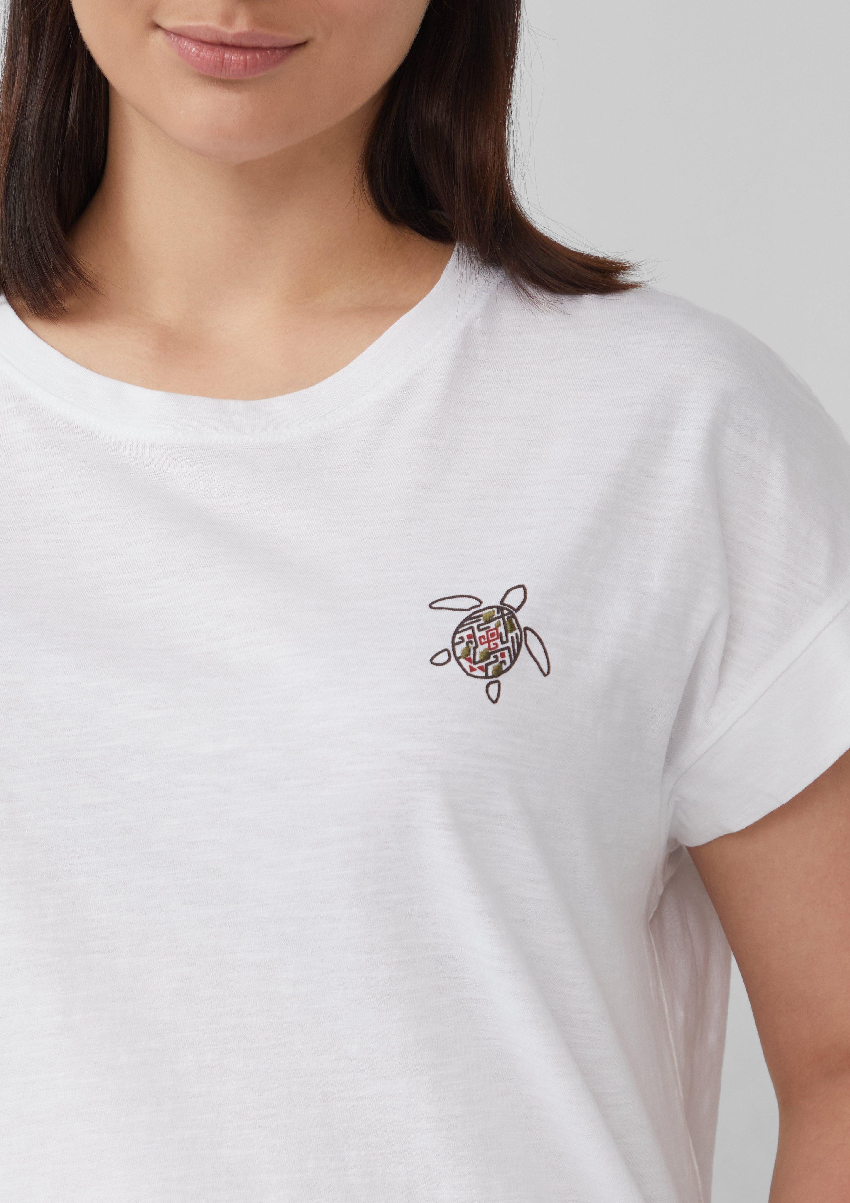 s.Oliver Kurzarmshirt T-Shirt im Relaxed Fit günstig online kaufen