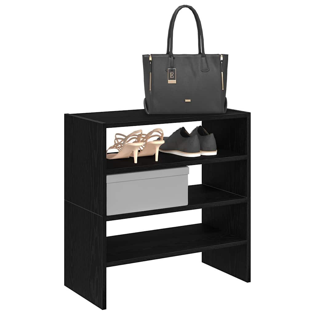 vidaXL Schuhregal Schuhregale 2 Stück stapelbar günstig online kaufen