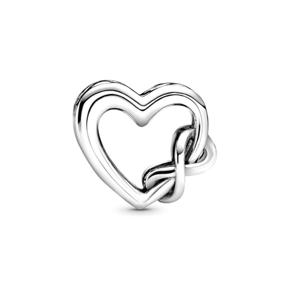 Pandora Charm-Einhänger Heart and infinity sterling silver charm