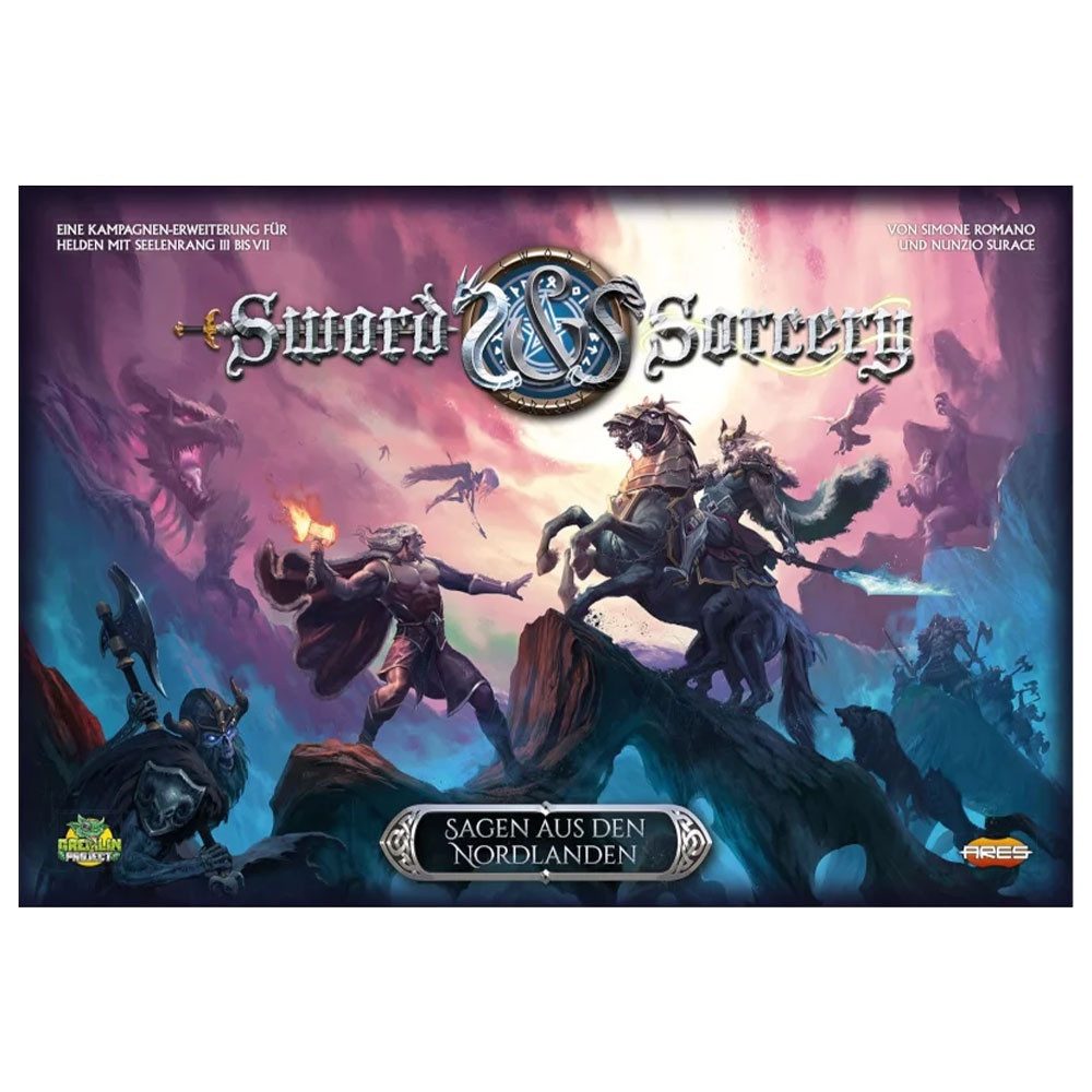 Ares Games Spiel Sword And Sorcery Sagen aus den Nordlanden (DE) Erweiterung Brettspiel