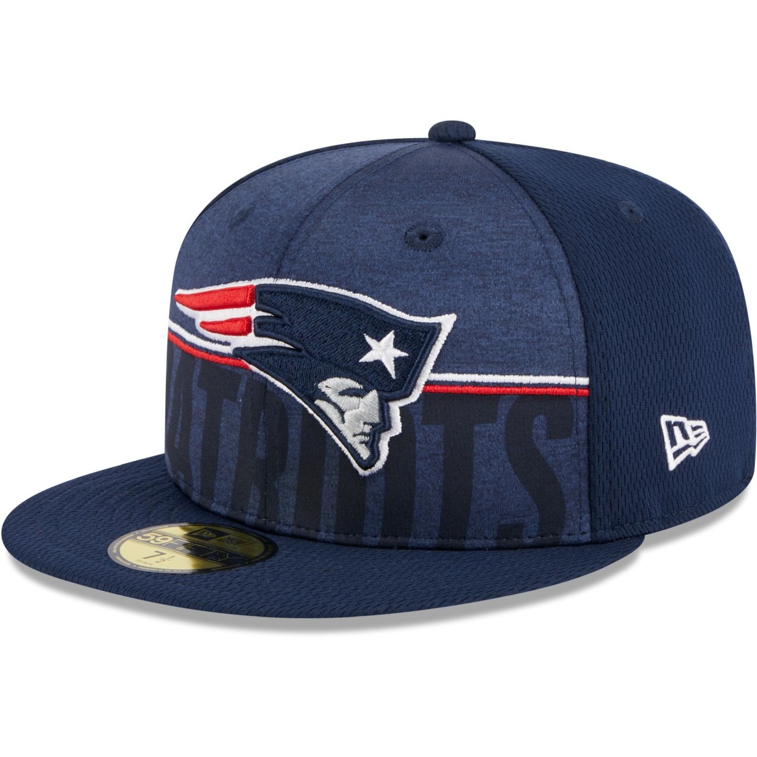 New Era Fitted Cap 59Fifty NFL TRAINING New England Patriots