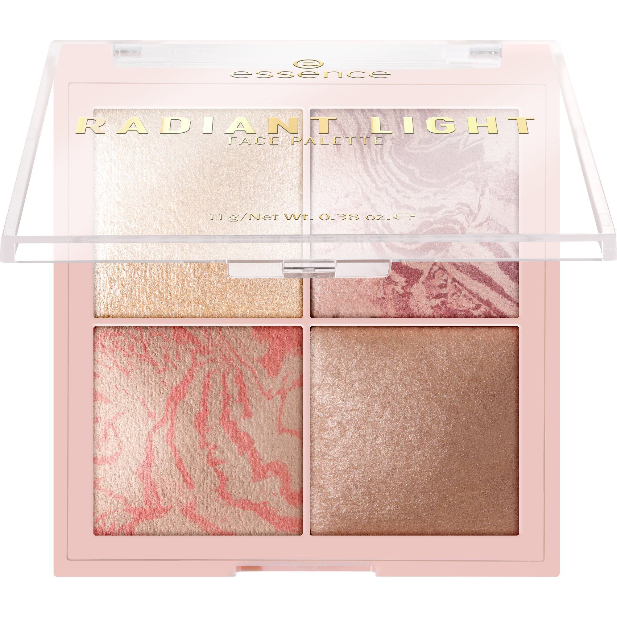 Essence Rouge-Palette RADIANT LIGHT face palette