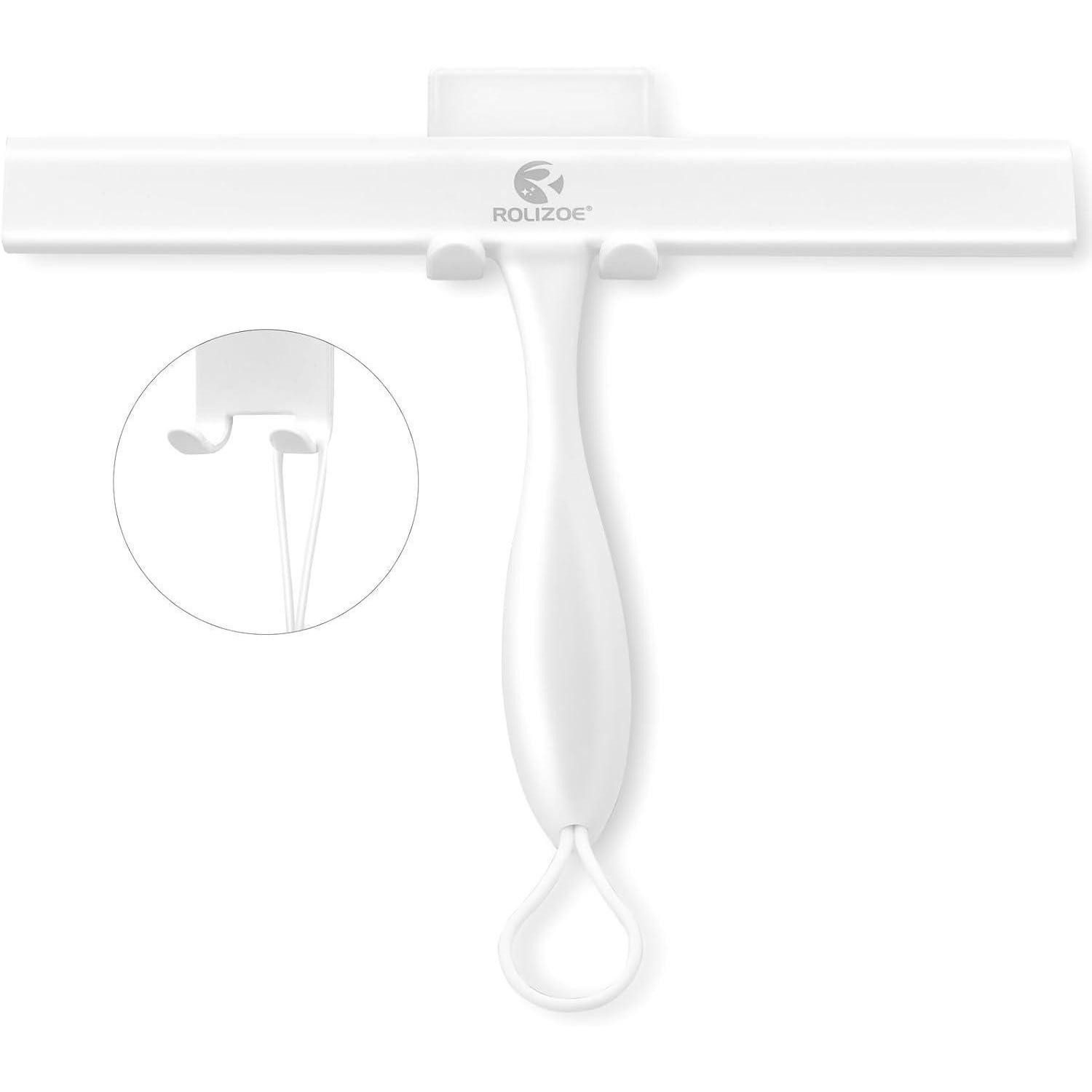 Duschabzieher Duschabzieher Silikon mit Halterung 27.9cm Ergonomie Rostfrei