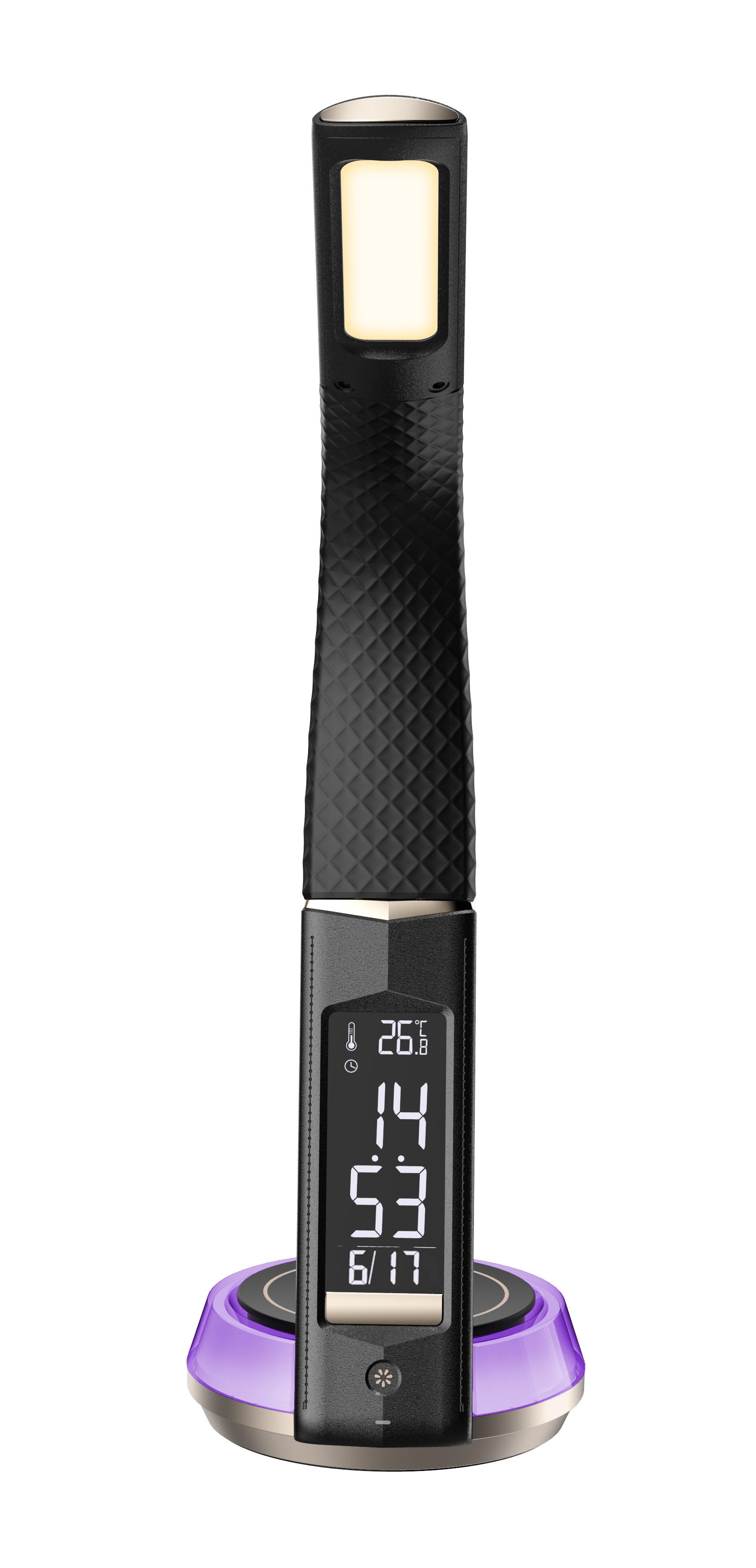 Northpoint LED Schreibtischlampe Tischlampe QI-Ladestation Dimmbar integrie günstig online kaufen