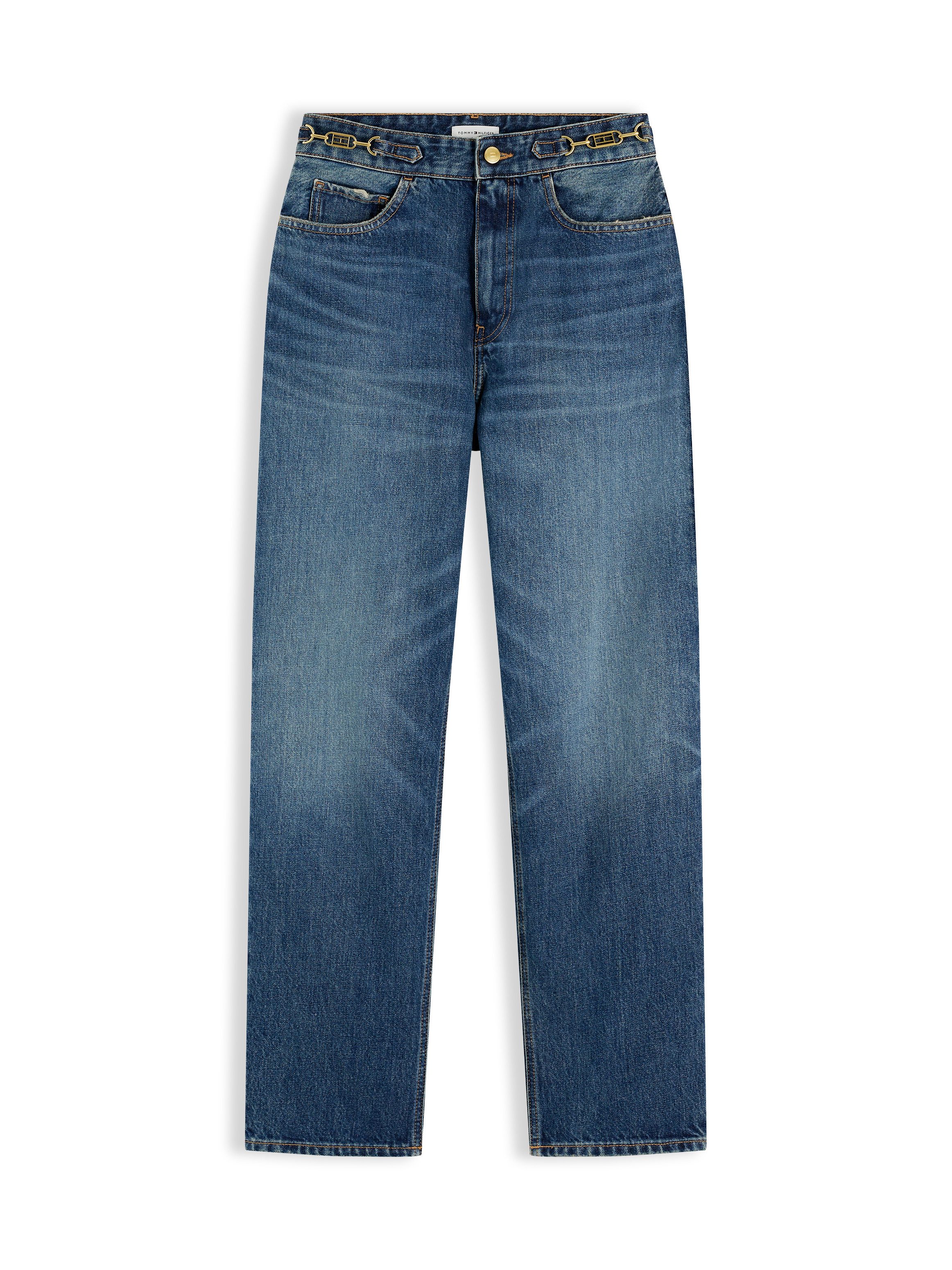 Tommy Hilfiger High-waist-Jeans TAPERED CAM HW ANKLE Baumwolle, knöchellang, high waist – Bild 5 von 5