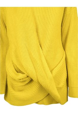 URBAN CLASSICS Rundhalspullover Urban Classics Damen Ladies Wrapped Sweater (1-tlg)