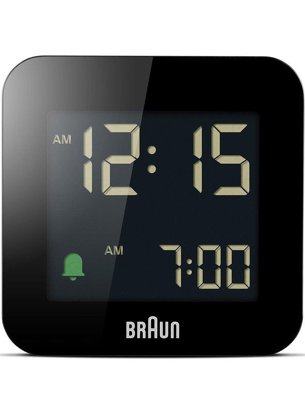 Braun Wecker Braun BC08B Klassik digitaler Wecker Crescendo-Alarm,Schlummerfunktion