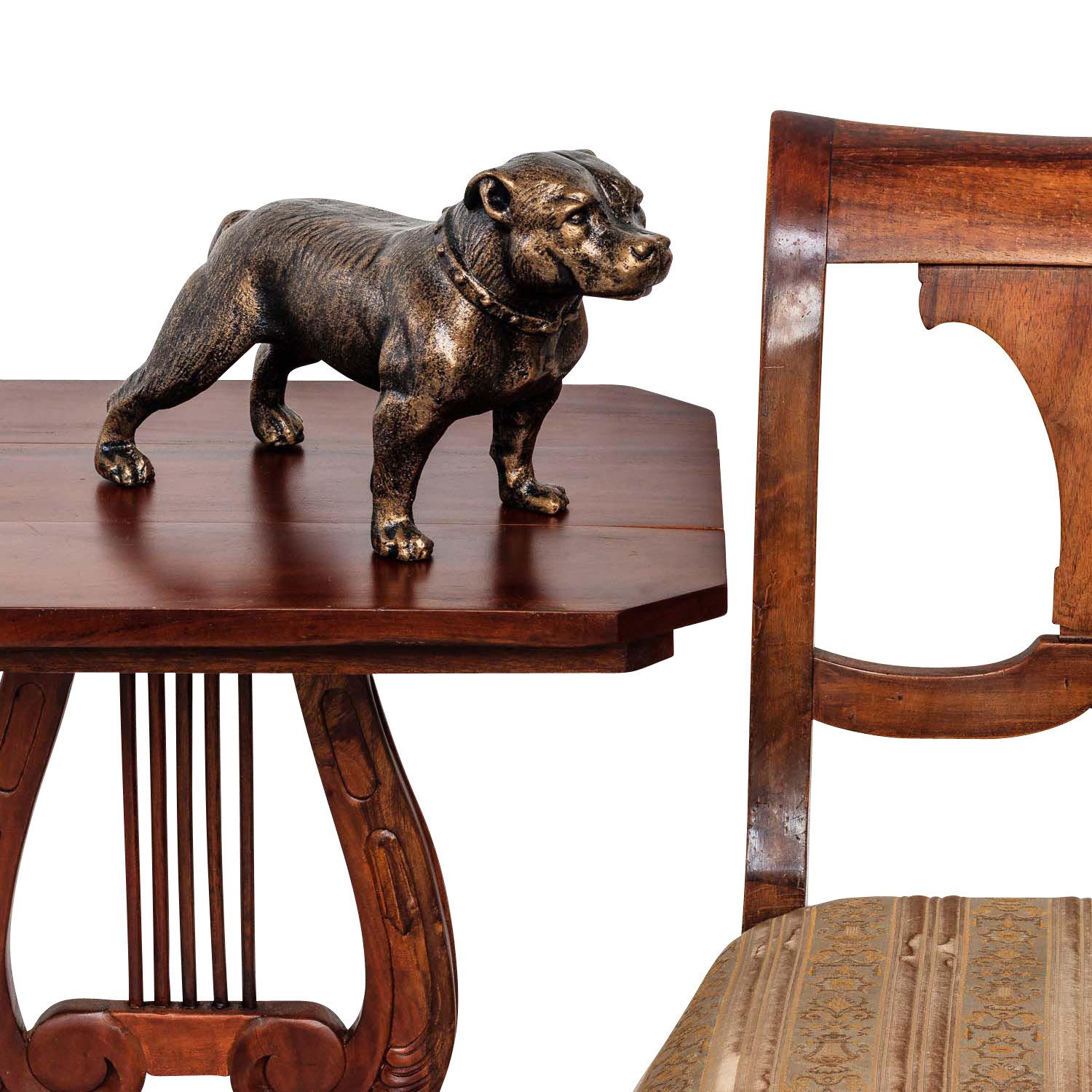 Aubaho Dekoobjekt Eisenfigur Staffordshire Bullterrier Hund günstig online kaufen