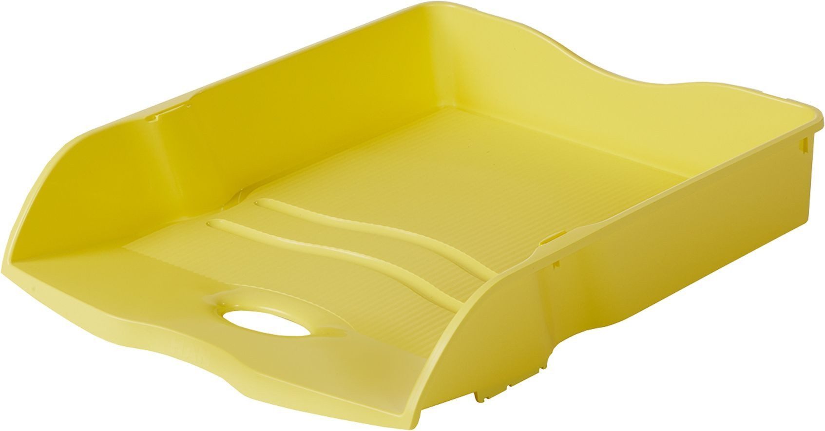HAN-Bürogeräte Briefablage Briefablage Re-Loop A4/C4 RC-Kunststoff stapelbar gelb Packung mit 6 S