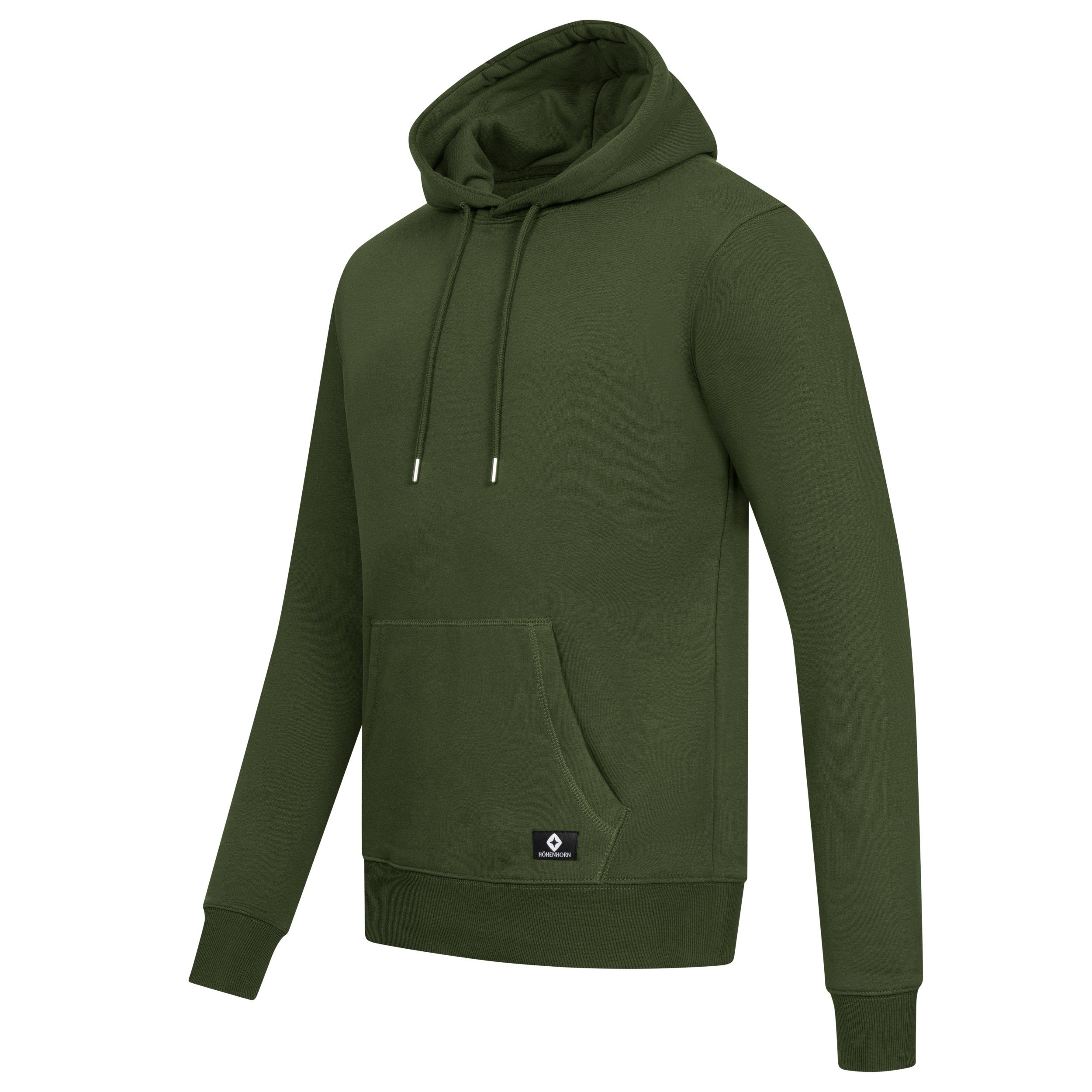 Höhenhorn Hoodie Janga Herren Kapuzen Pullover für Männer Hoody Sweatshirt Hochwertige Baumwolle, weiche Innenseite, angenehm warm