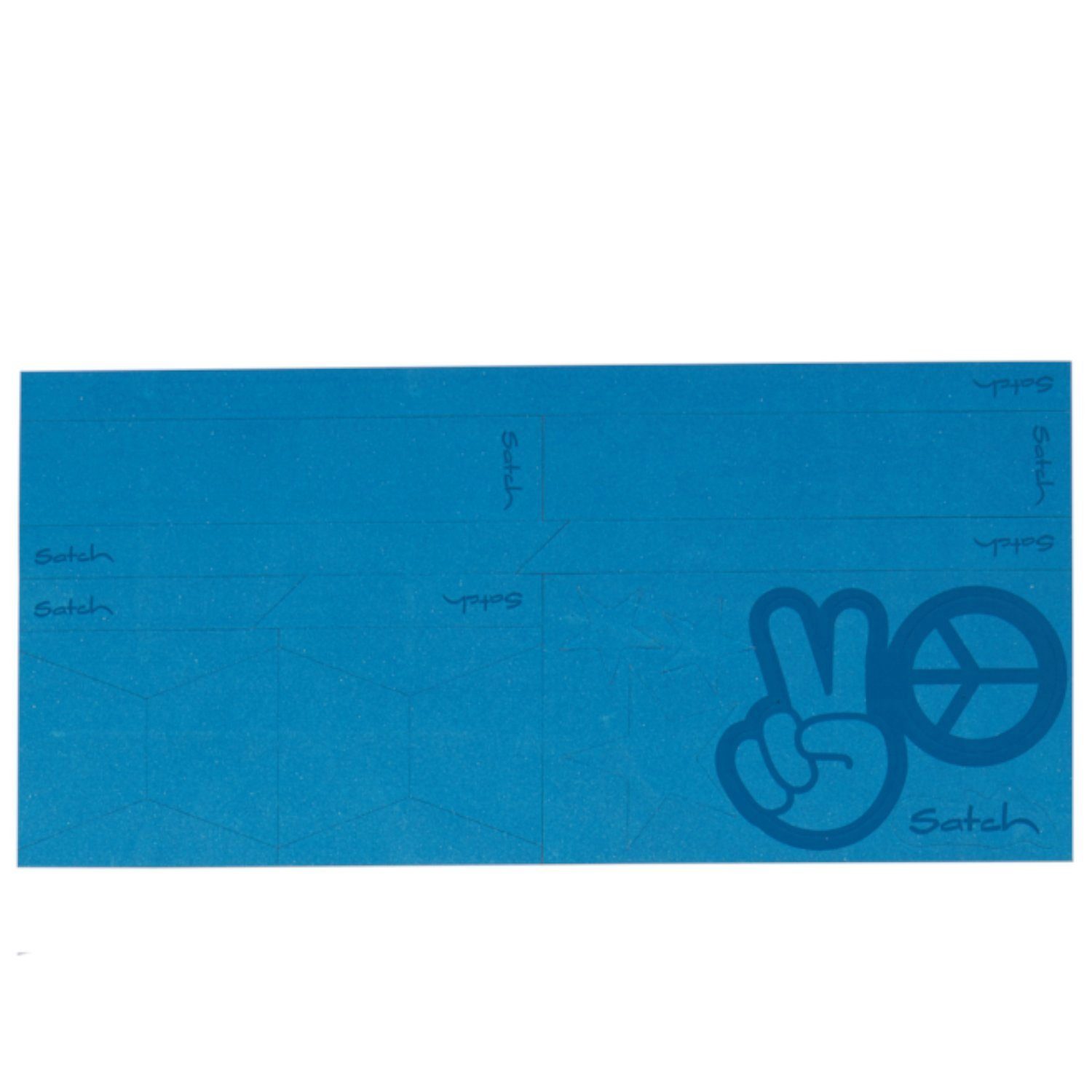 Satch Reflektor-Aufkleber Reflektierende Sticker Blue