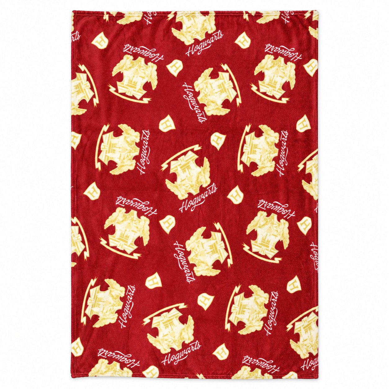 Wohndecke Harry Potter Hogwarts Flanell warme Kuscheldecke 110x150 cm, Harry Potter