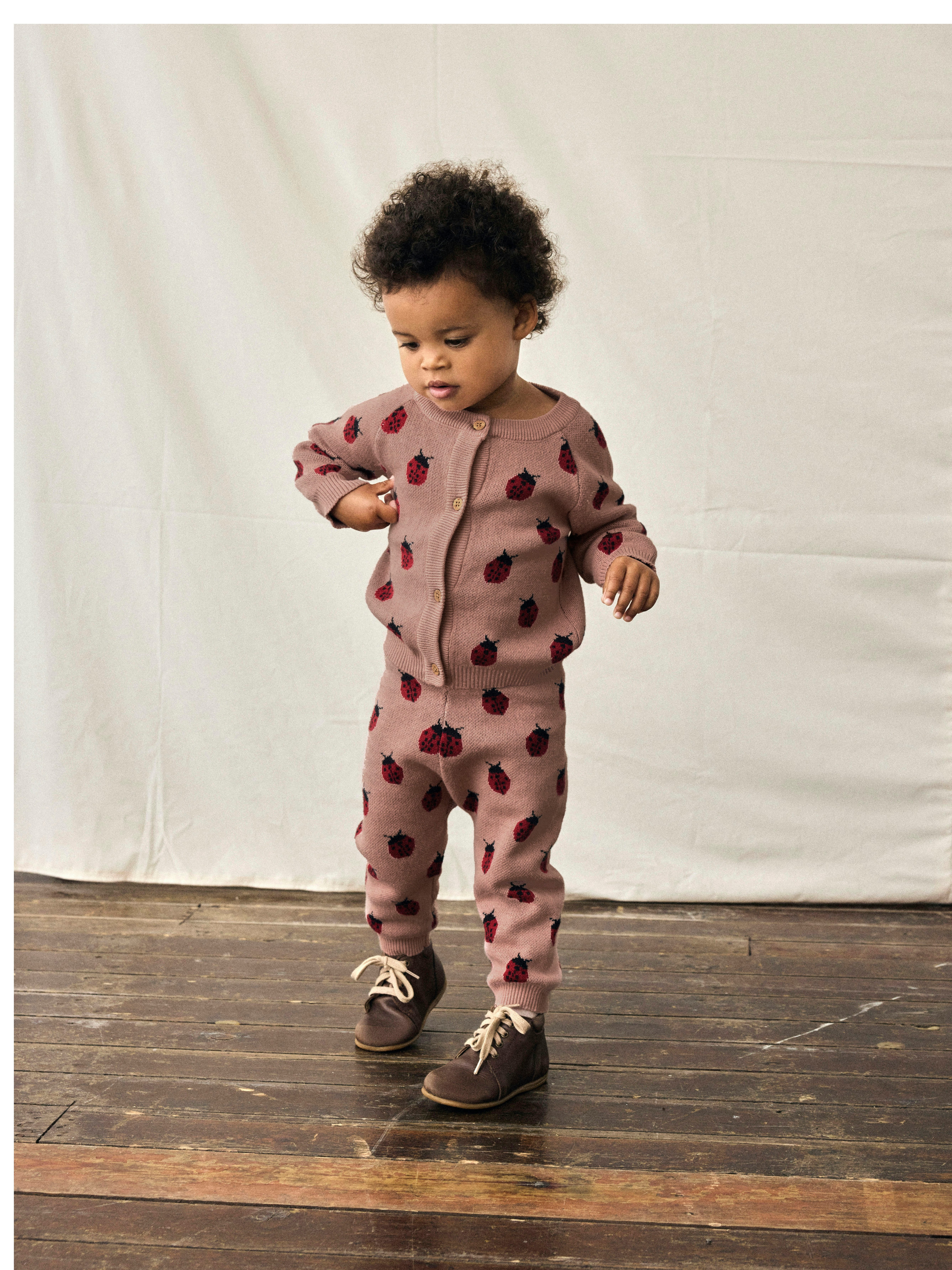 Lil' Atelier Strickjacke NBFLULIO KNIT CARD LIL NOOS