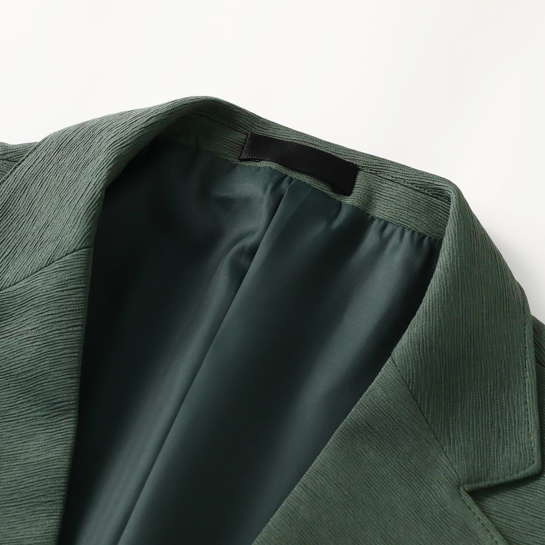 Allthemen Anzugsakko Herren 2 Knöpfe Sakko mit Wellenstruktur Casual Blazer
