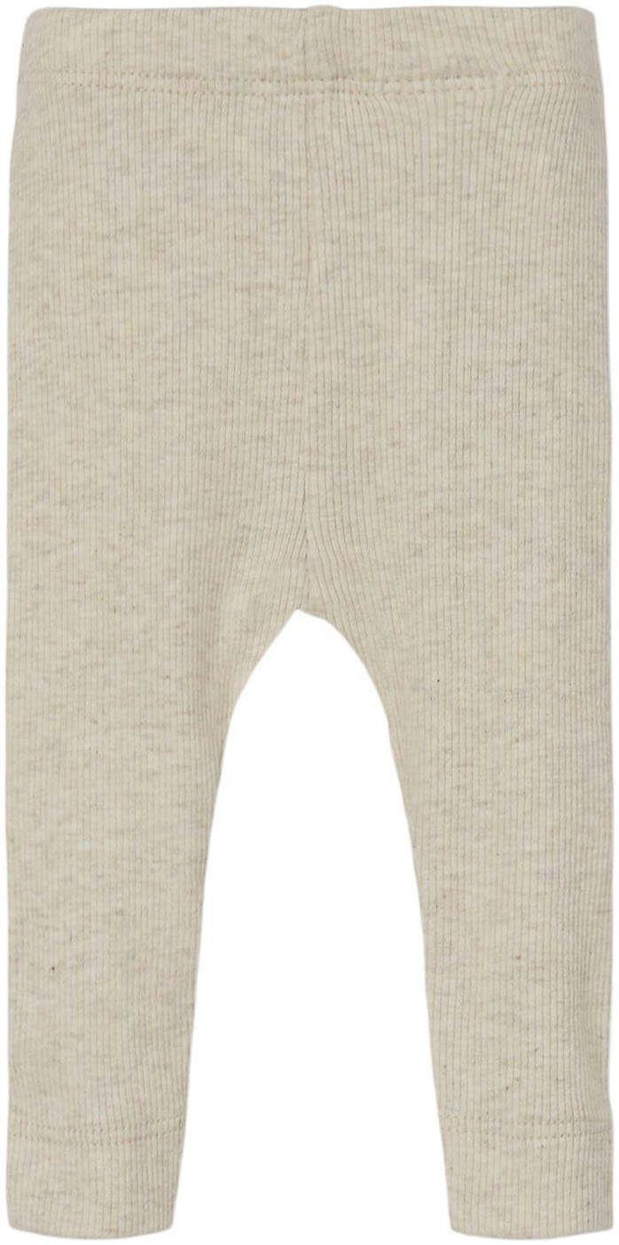 Name It Leggings NBNKAB LEGGING NOOS Baumwollmischung, Rippqualität, normal geschnitten