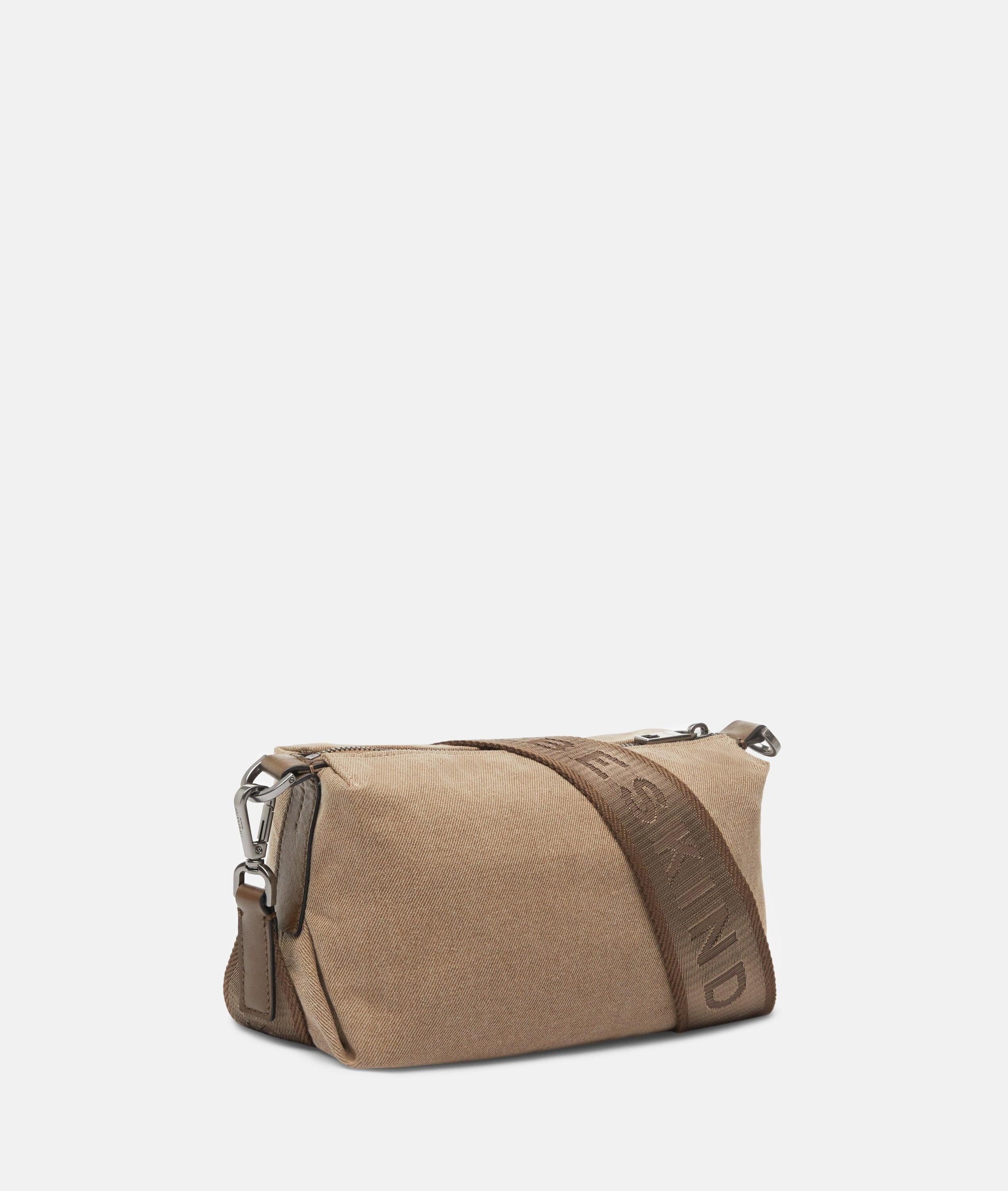 Liebeskind Berlin Umhängetasche Denim Elvira Camera-Bag S, Handliche Umhängetasche aus Denim