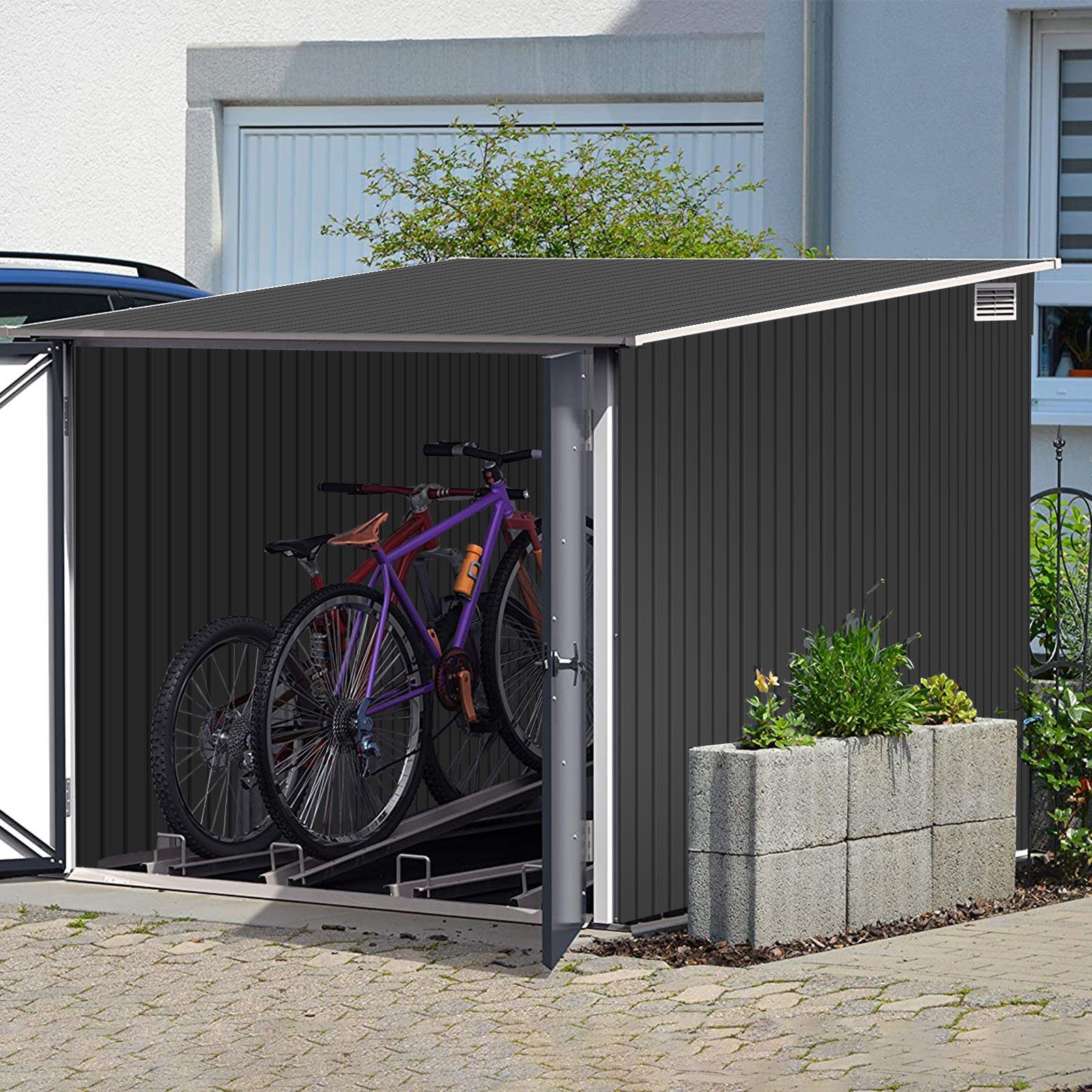 Mondeer Gartenhaus Wellplatten (12-tlg), BxT: 45.00x115.00 günstig online kaufen