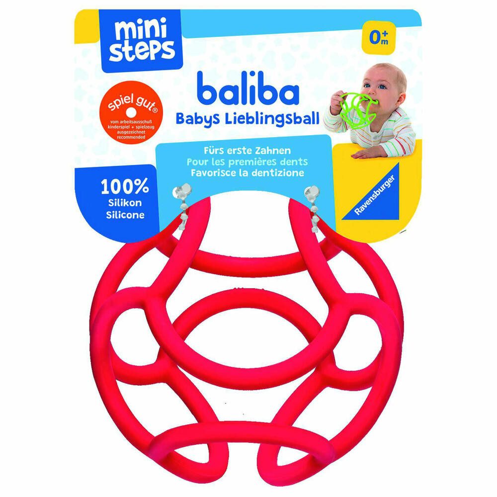 Ravensburger Greifling ministeps baliba - Babys Lieblingsball Rot