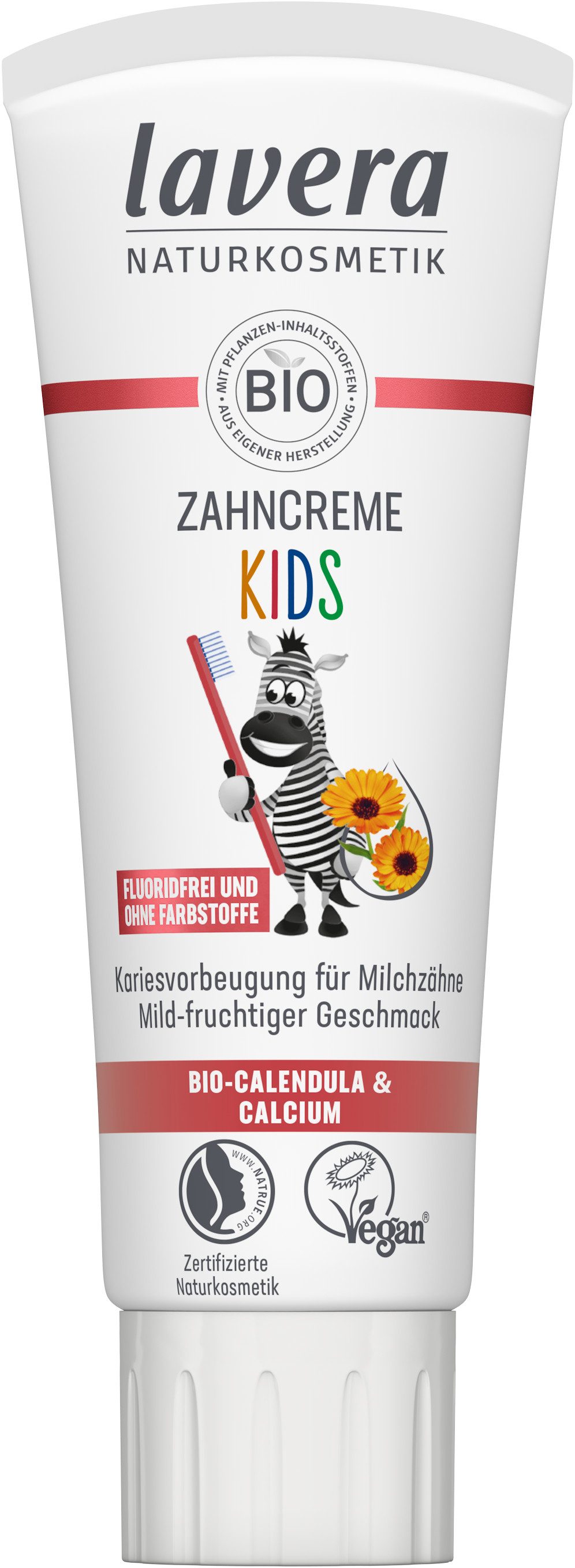 lavera Zahnpasta Zahncreme Kids Fluoridfrei, (1-St)