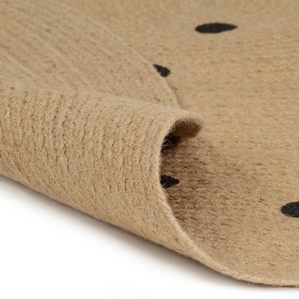 vidaXL Teppich Teppich Handgefertigt Jute mit günstig online kaufen