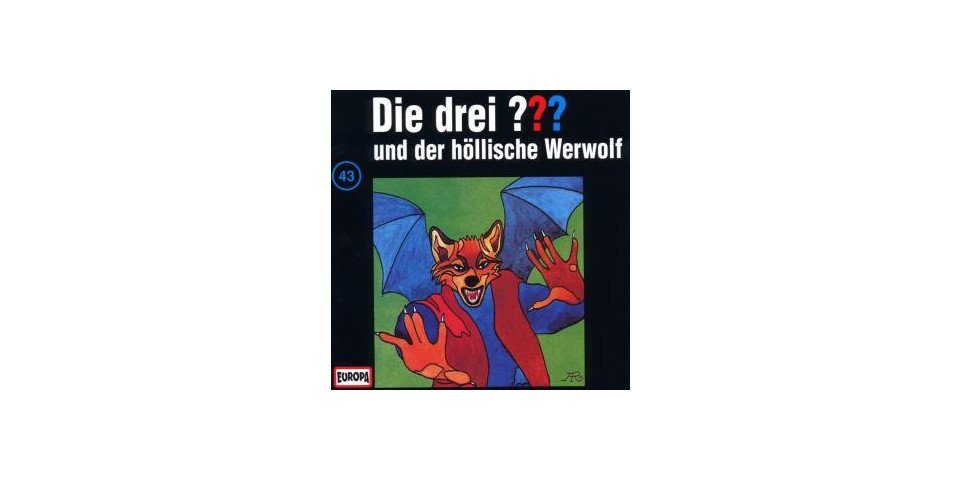 Hörspiel-CD Die drei ??? 043 - und der höllische Werwolf