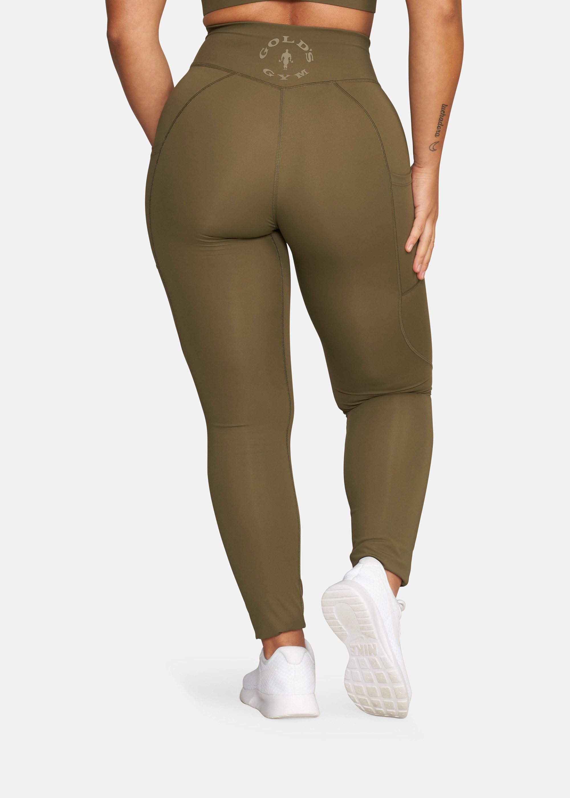 GOLD'S GYM APPAREL Leggings BROOKE nachhaltige Materialien, atmungsaktiv, pilling-resistent