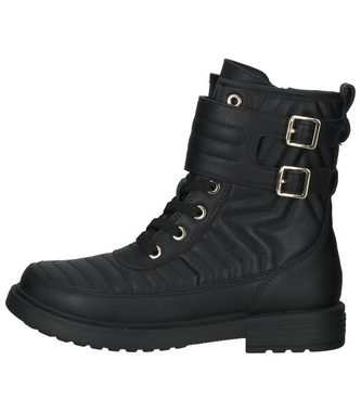 Geox Stiefelette Lederimitat Schnürstiefelette